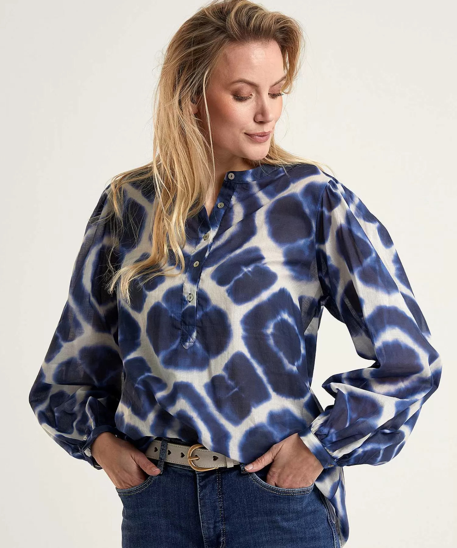 0039 ITALY 0039 Italia Blusa Estampado Batik Anni Shop