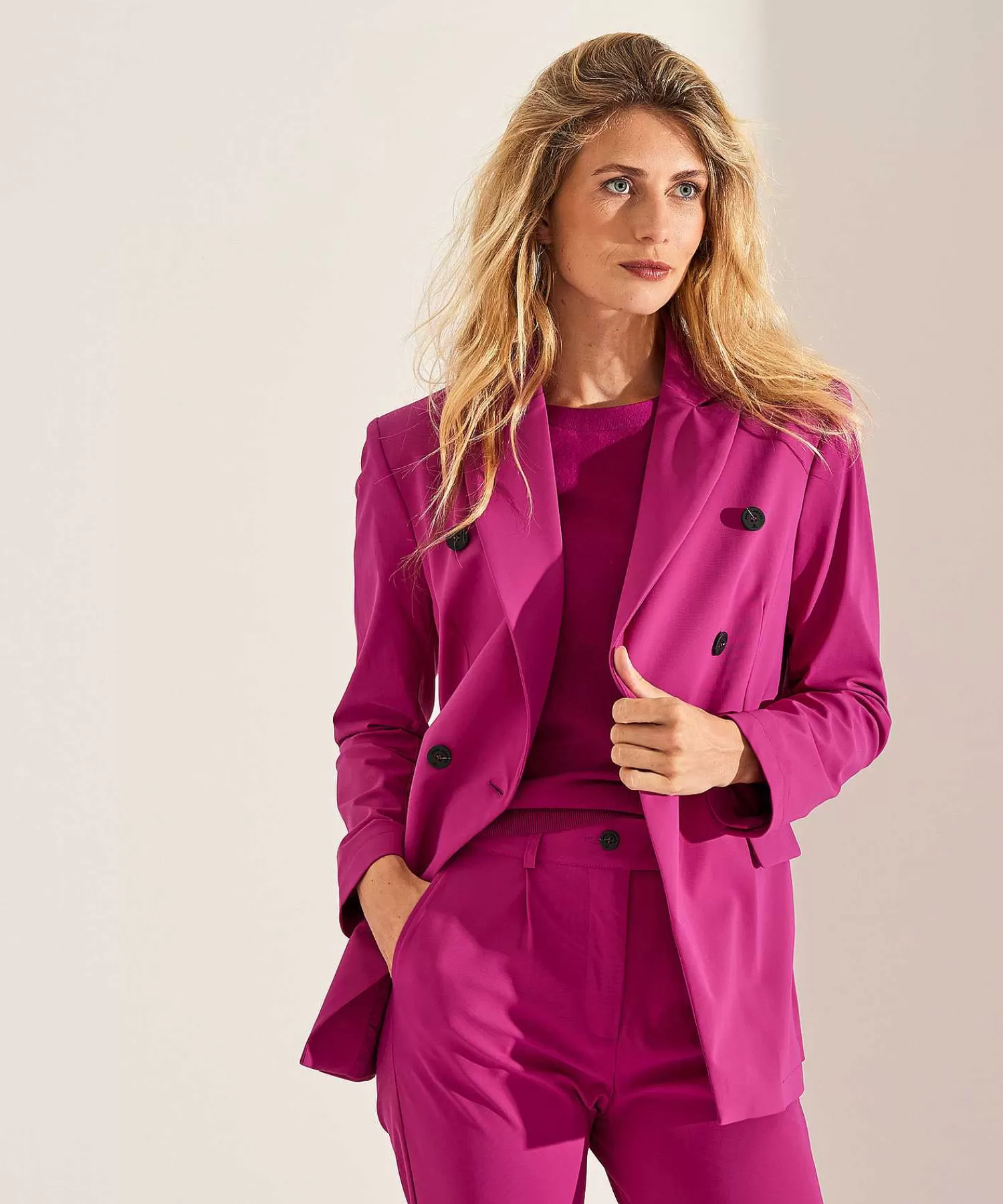 Jane Lushka Blazer Extragrande De Tela De Viaje Greet Cheap