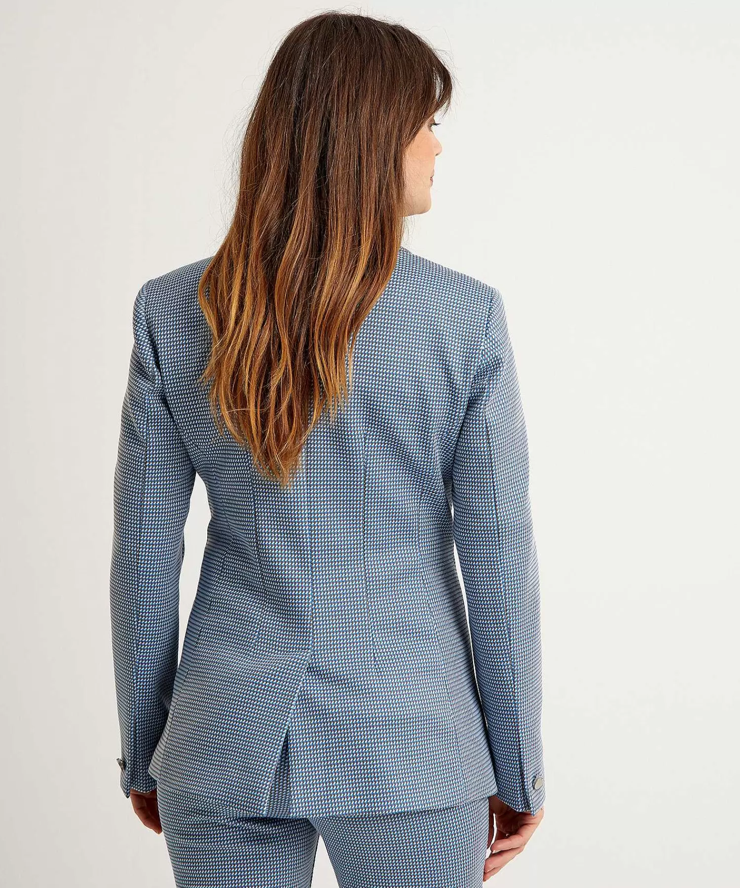 LIU JO Blazer Minimalista De Jacquard De Discount