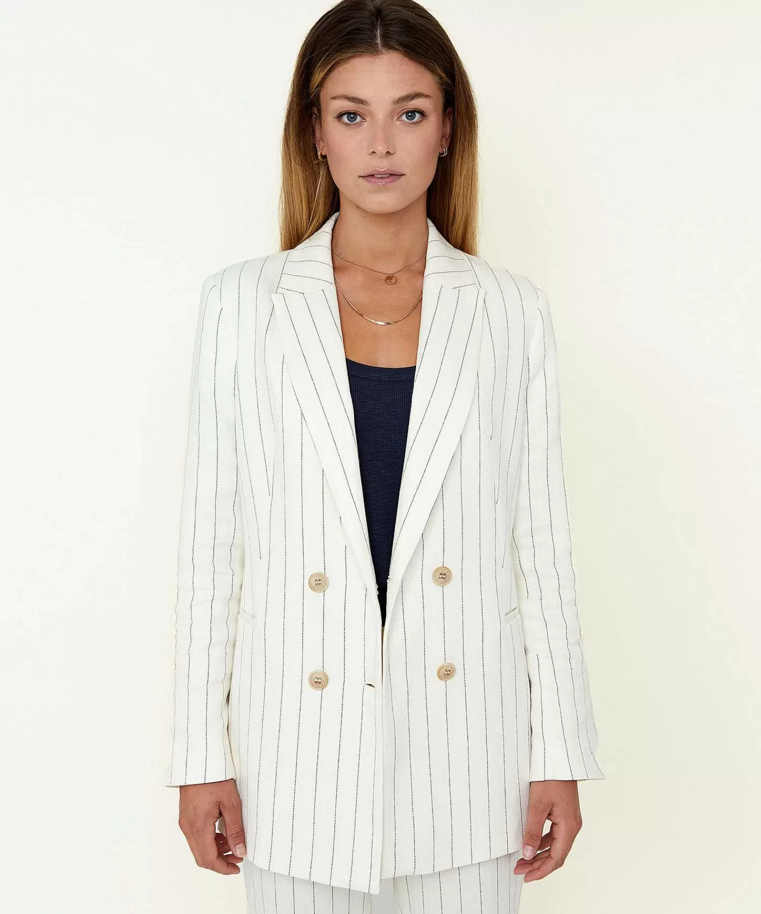 Moscow Blazer Moscu A Rayas Diplomaticas Georgina Store