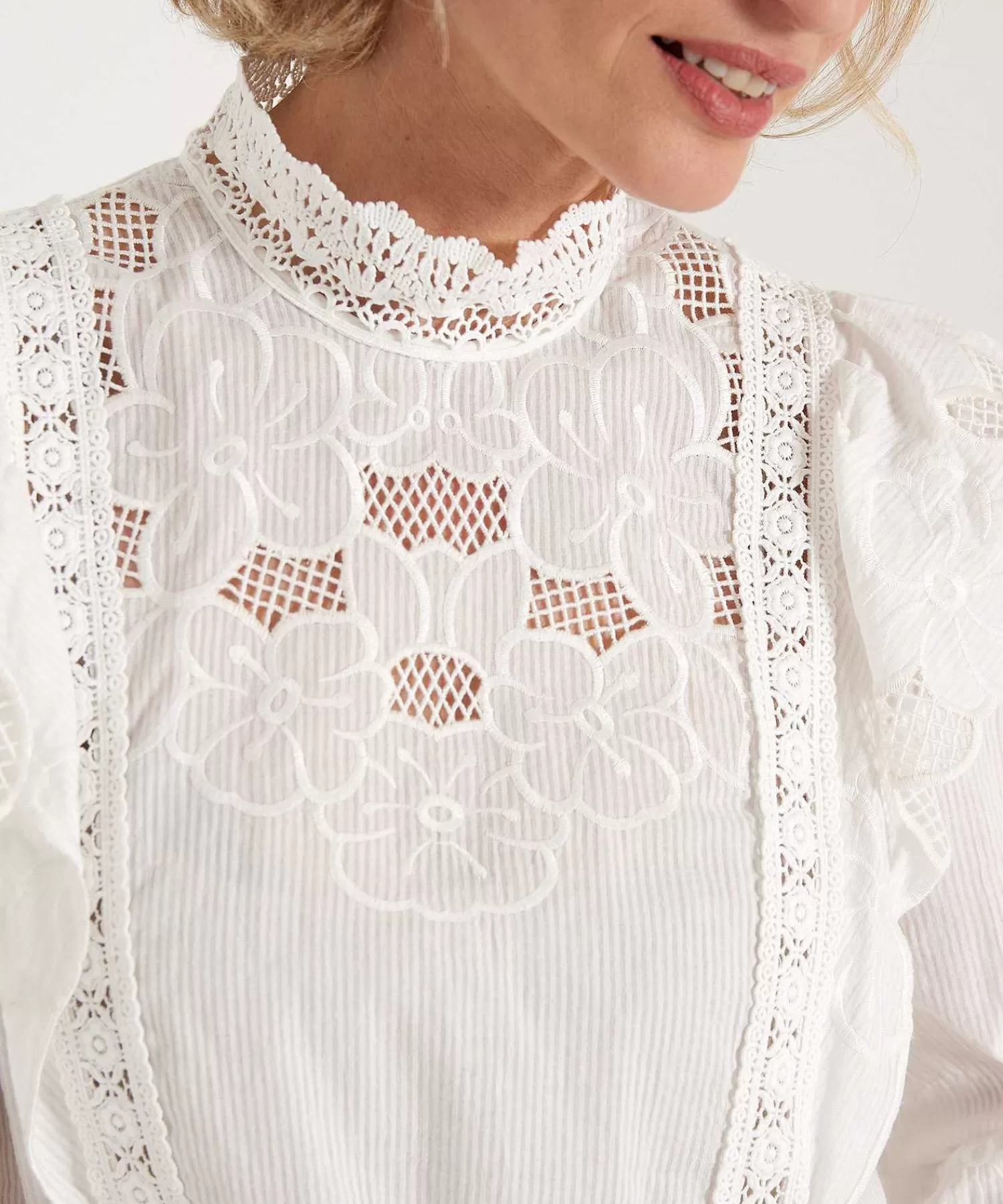 Caroline Biss Blusa Broderie Online