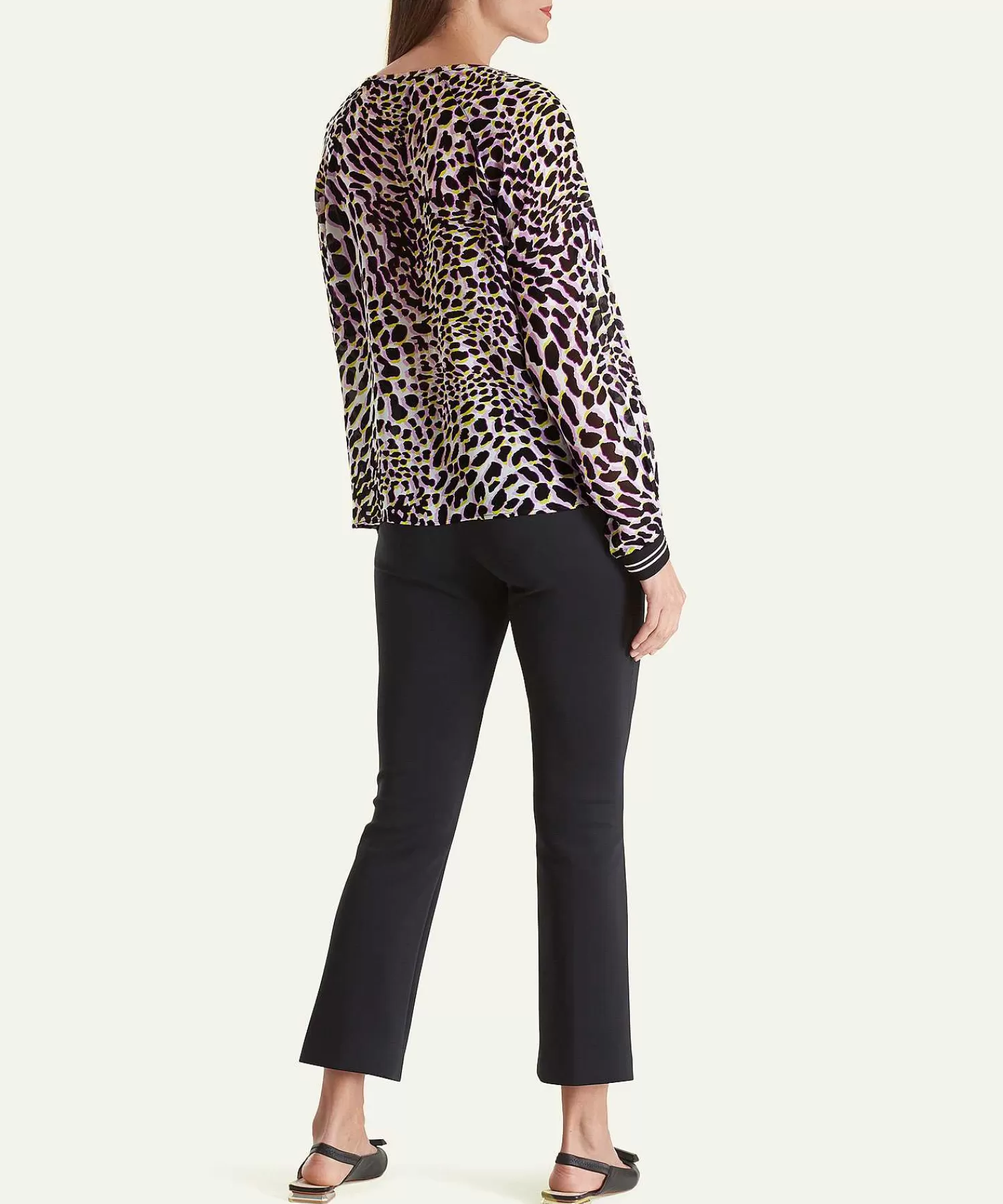 Marc Cain Remix Blusa Con Estampado De Leopardo De Marc Cain Best