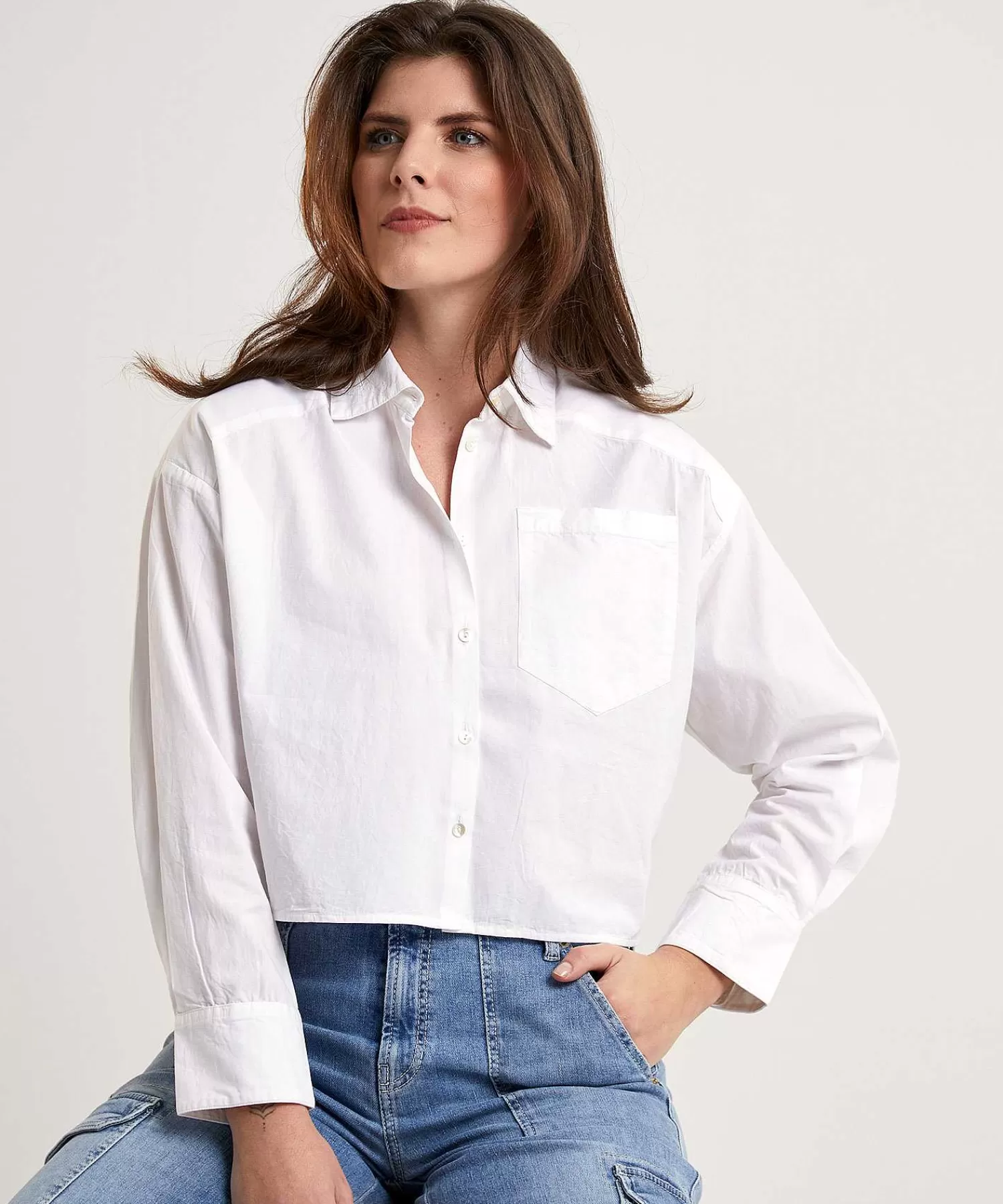 By-Bar Blusa Corta De Popelina Florien Outlet