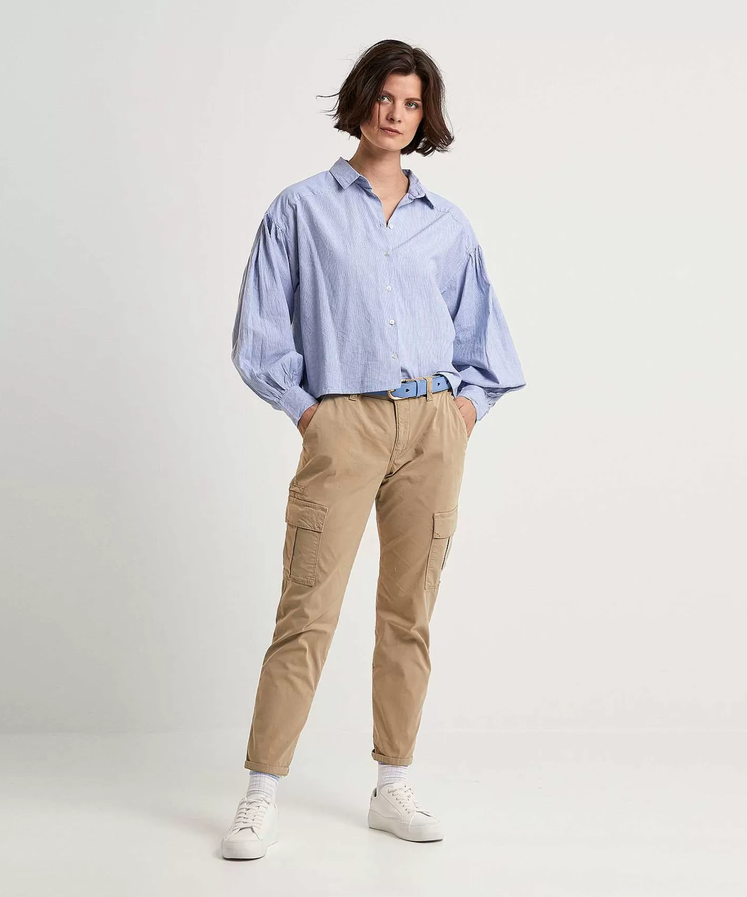 By-Bar Blusa Corta Oversize Raya Diplomatica Sarah De Online