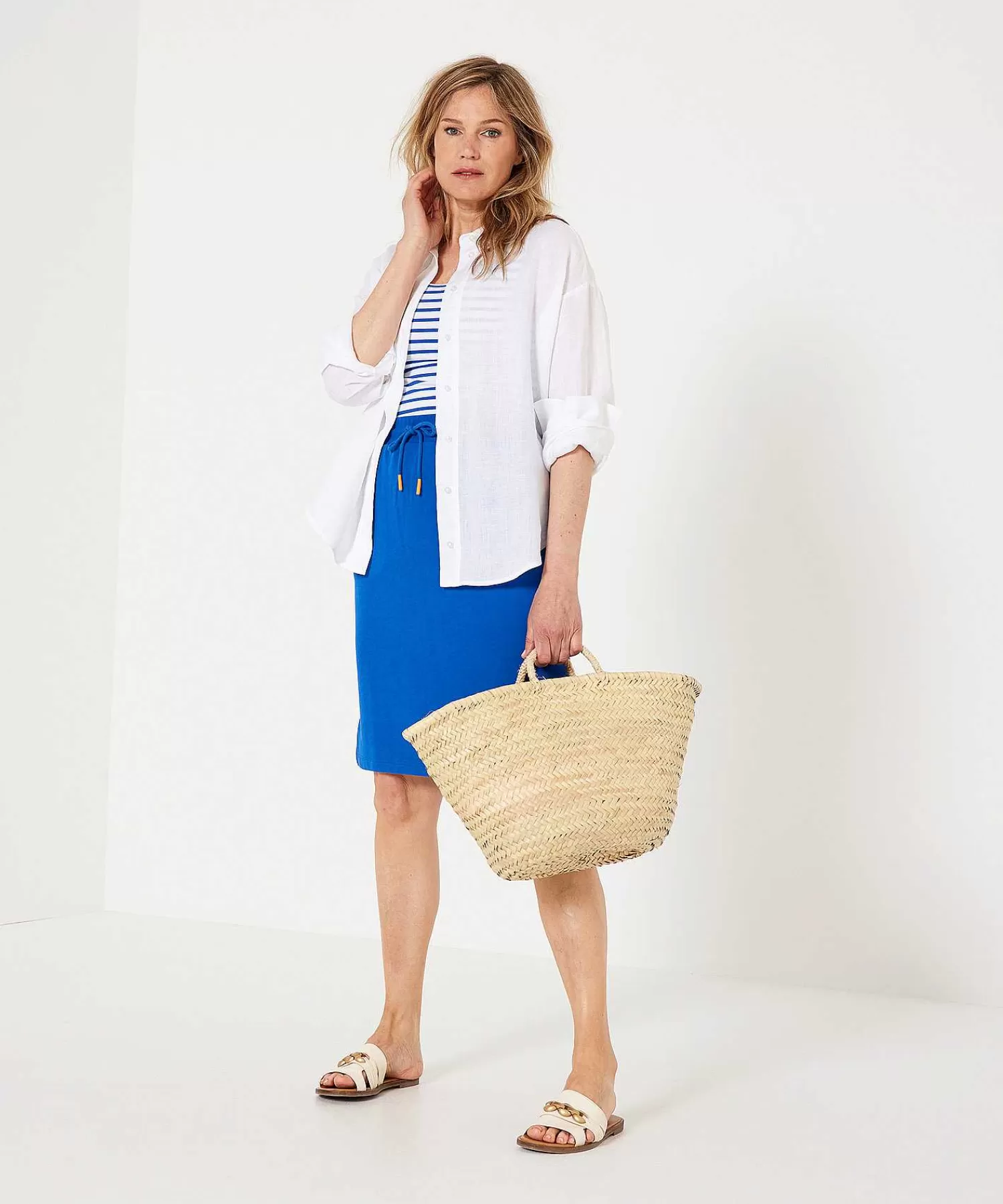 OUI Blusa De Lino Hot
