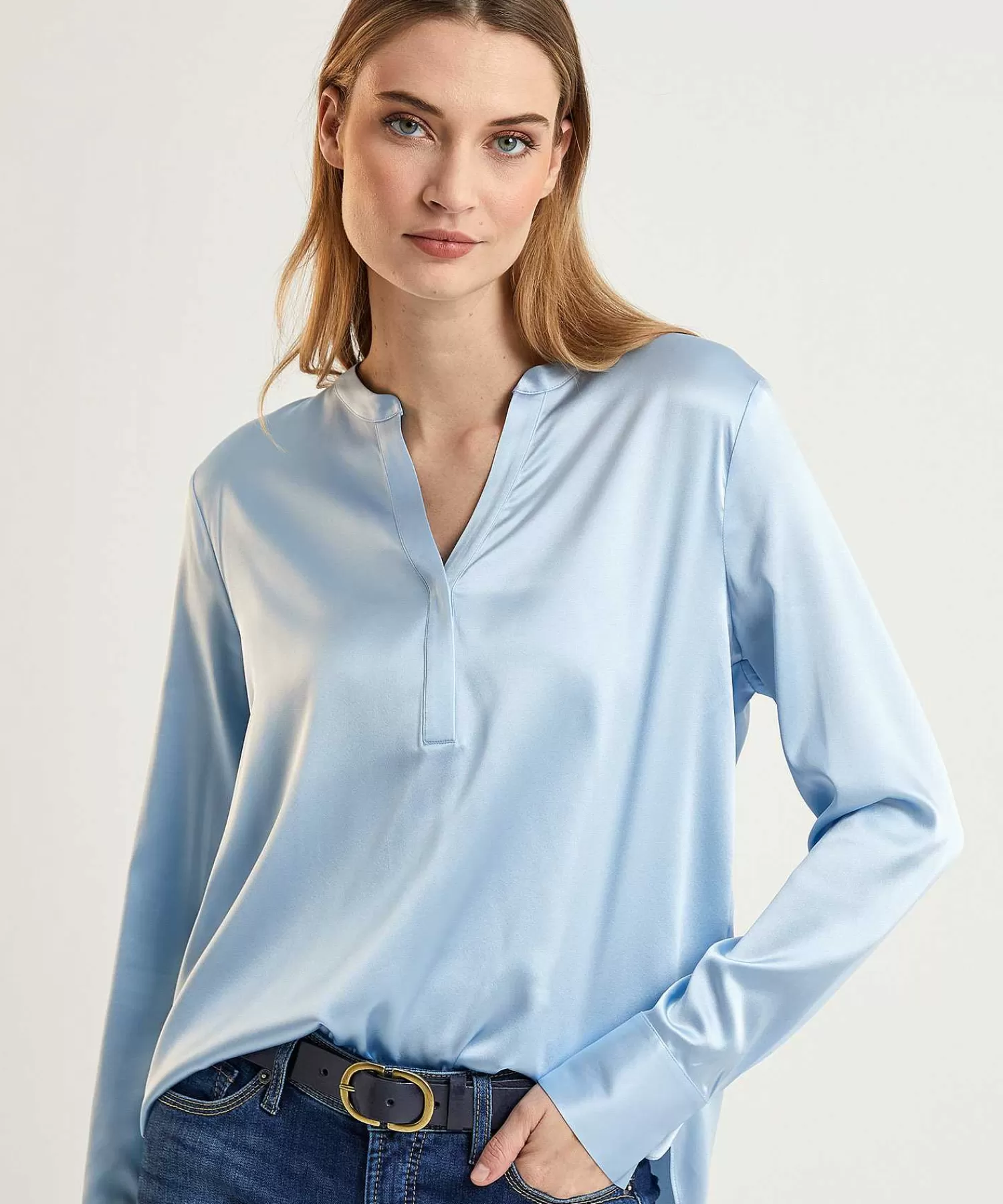 Herzen's Angelegenheit Blusa De Seda Angelegenheit De Herzen Clearance