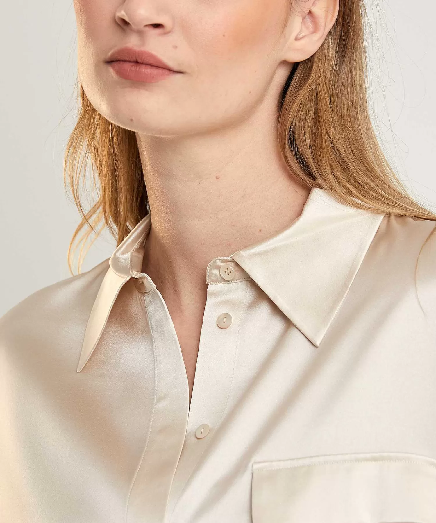 Herzen's Angelegenheit Blusa De Seda Angelegenheit De Herzen Outlet