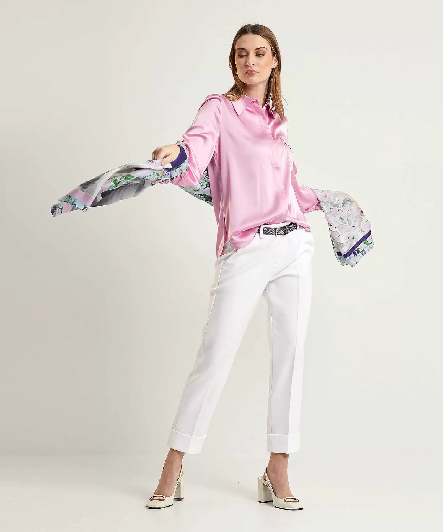 Herzen's Angelegenheit Blusa De Seda Angelegenheit De Herzen Fashion