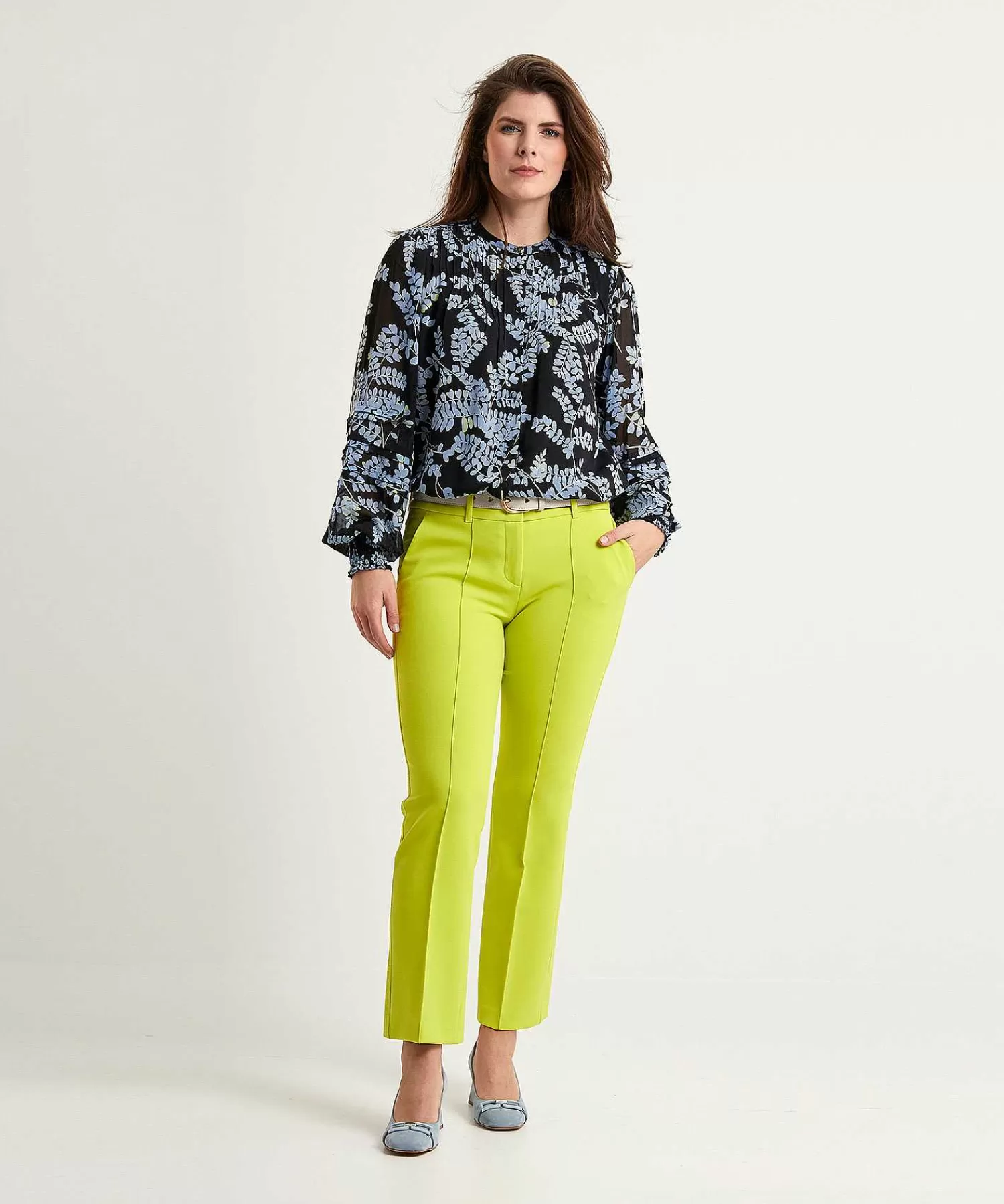 Fabienne Chapot Blusa Ferry Estampado Hojas Outlet