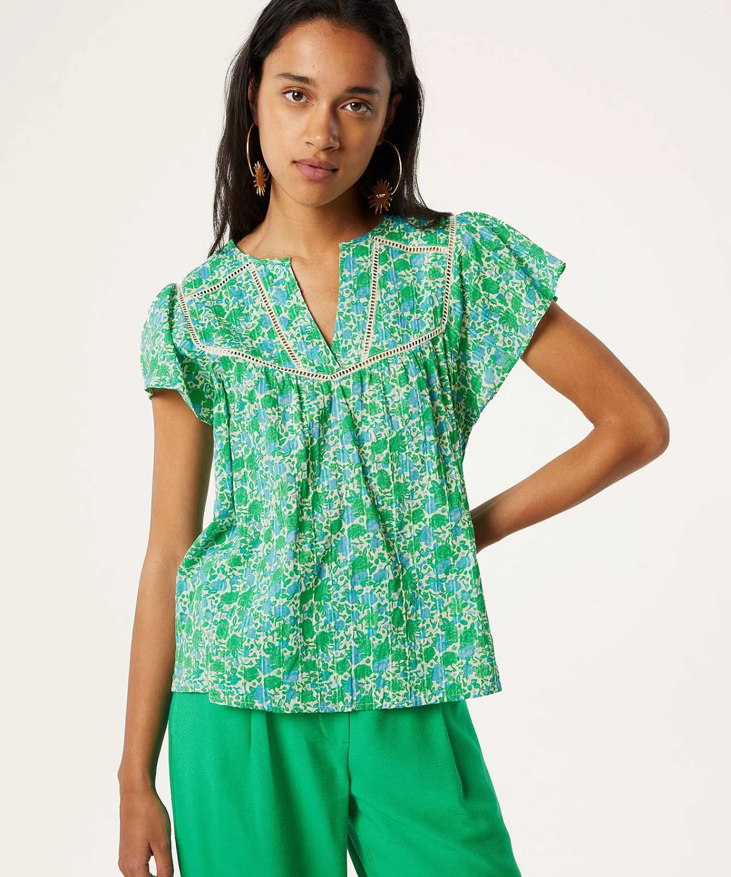 Fabienne Chapot Blusa Millefleurs Kristy Clearance