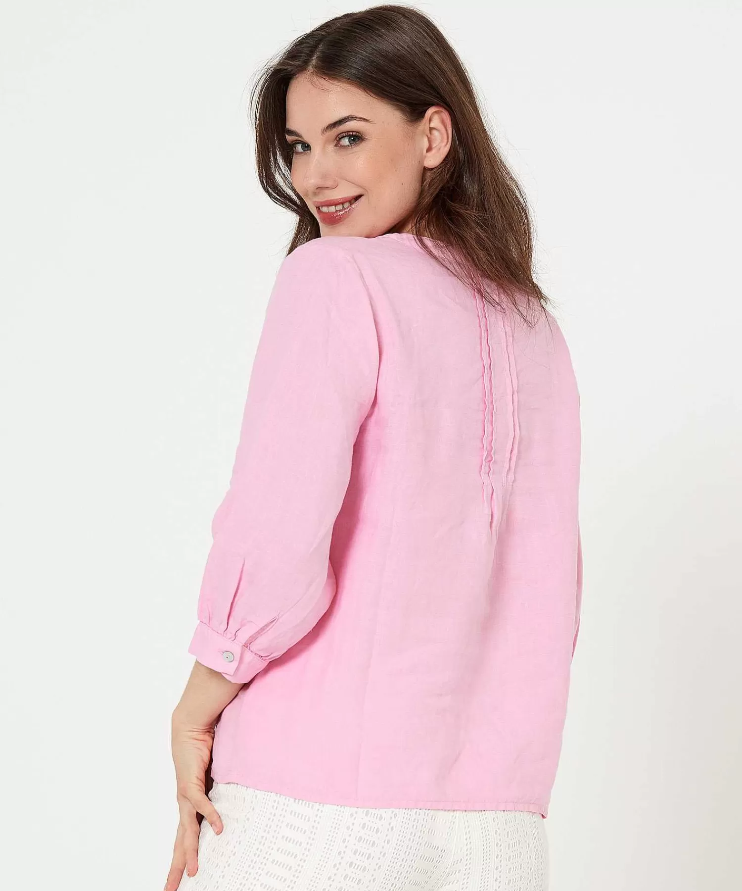 GIULIA E TU Blusa De Lino New