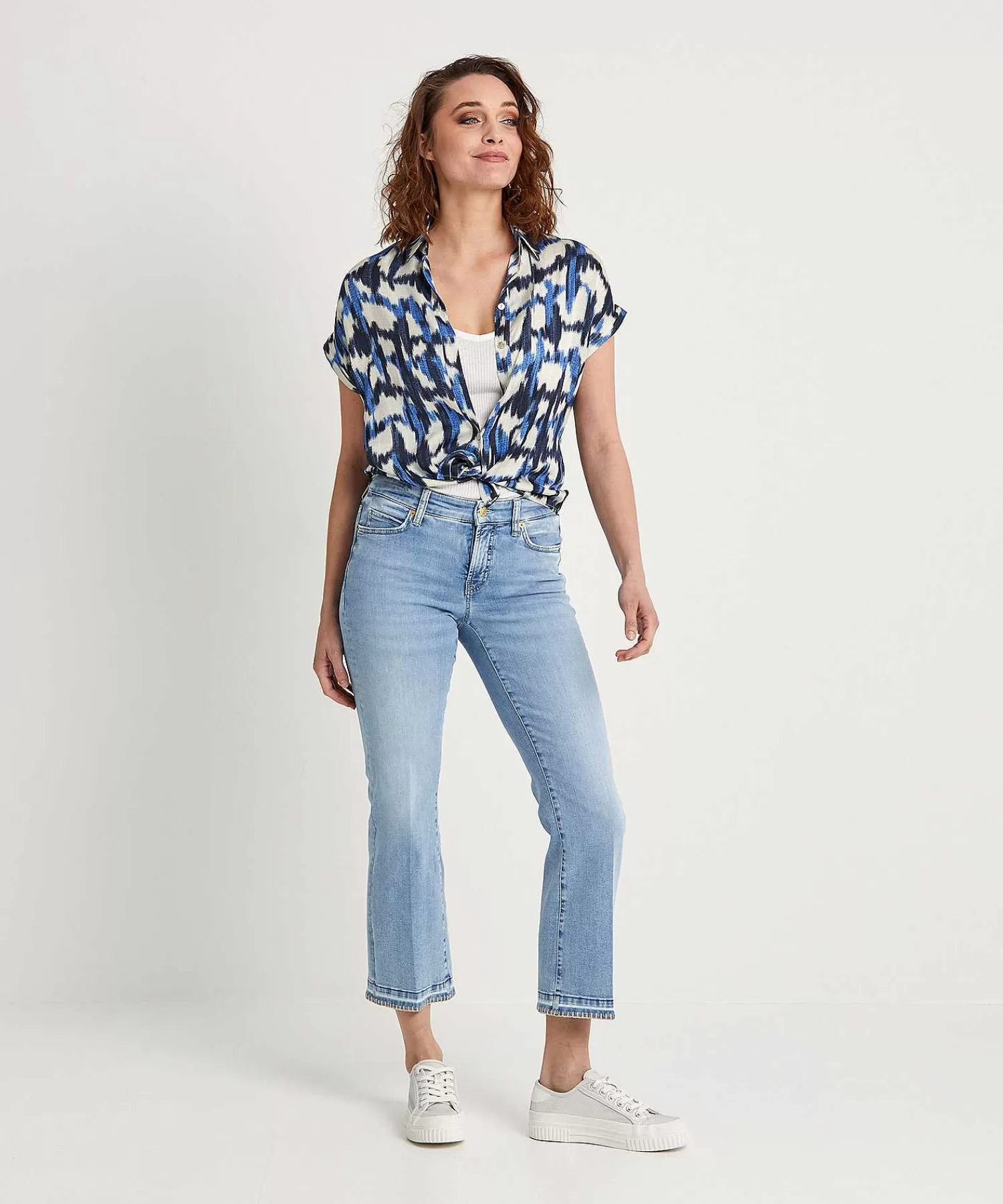 GIULIA E TU Blusa Estampado Descolorido Cheap