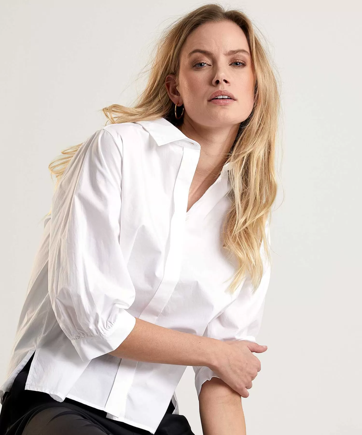 GIULIA E TU Blusa Manga Globo Outlet