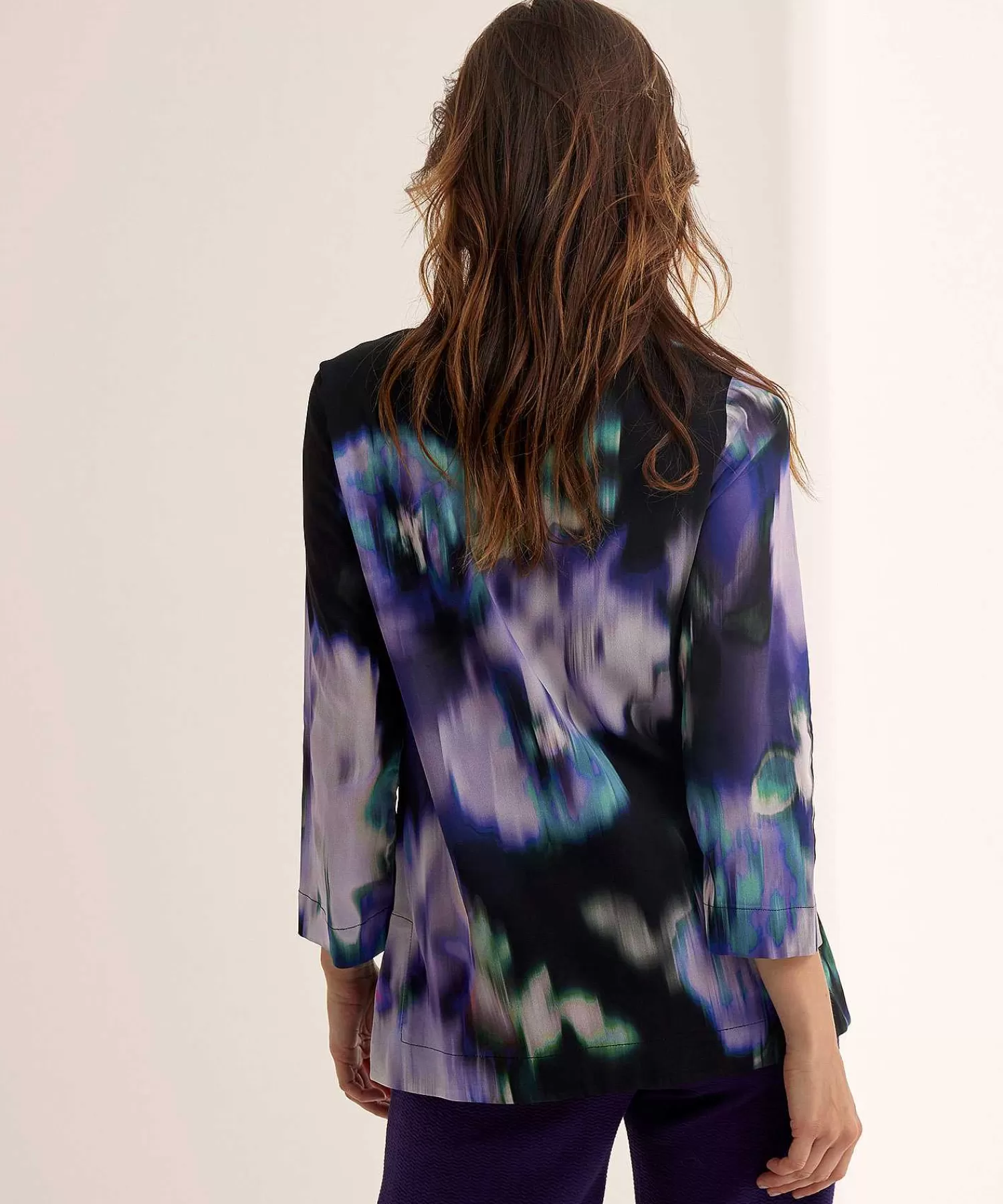 KYRA Blusa Estampado De Flores Descoloridas Wendy Store