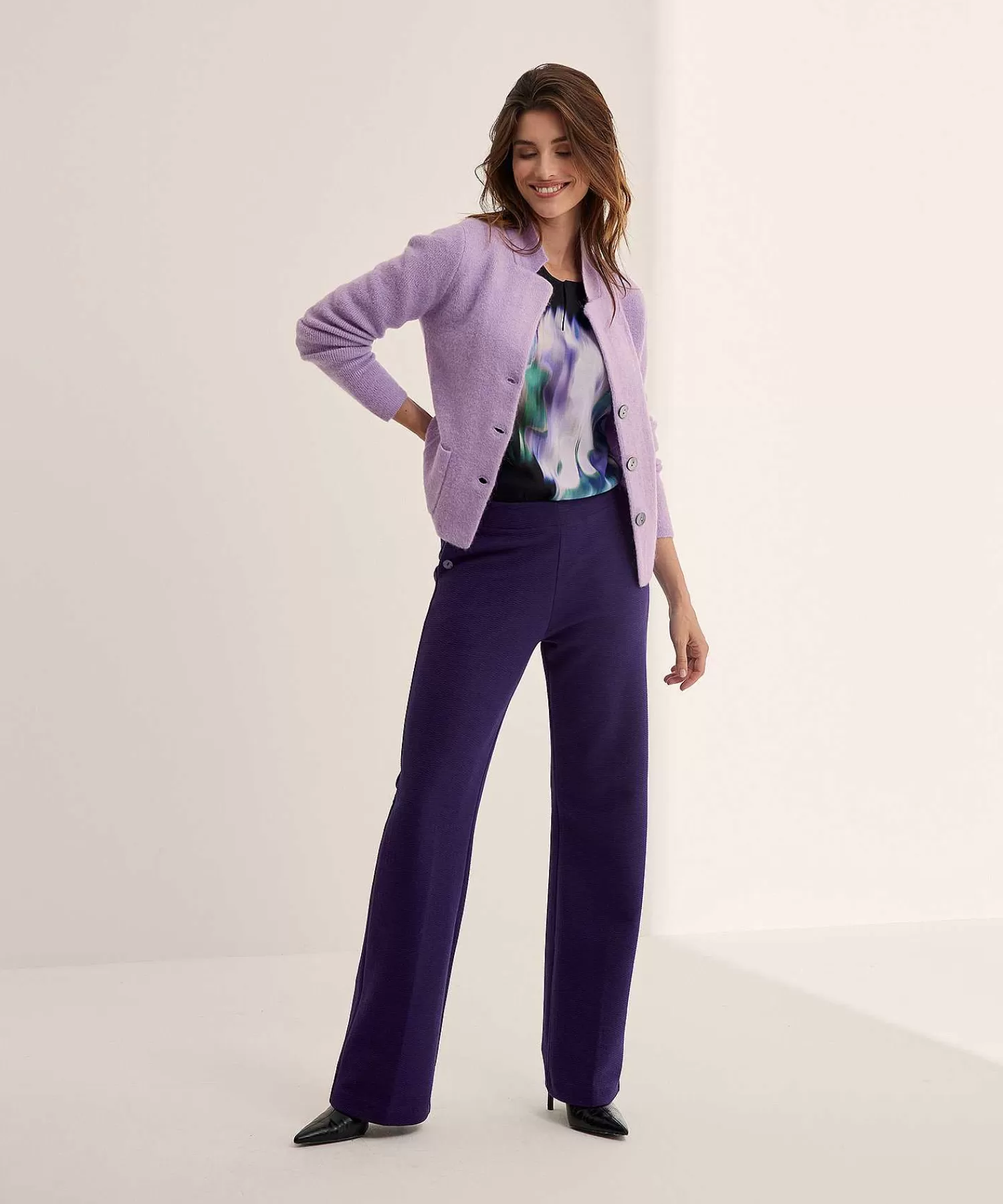 KYRA Blusa Estampado De Flores Descoloridas Wendy Store