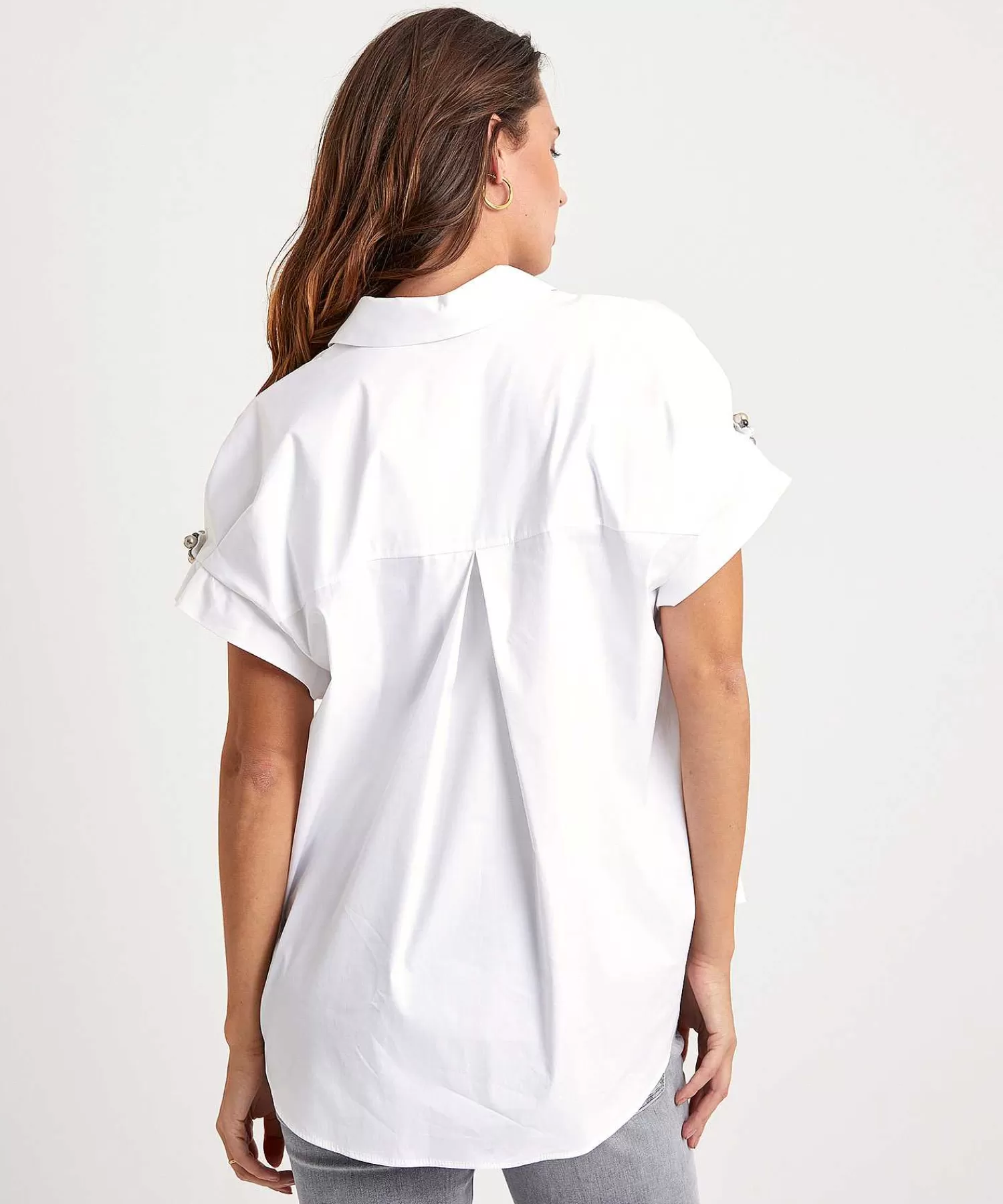 Louis and Mia Blusa Louis Y Mia Con Perlas Fashion