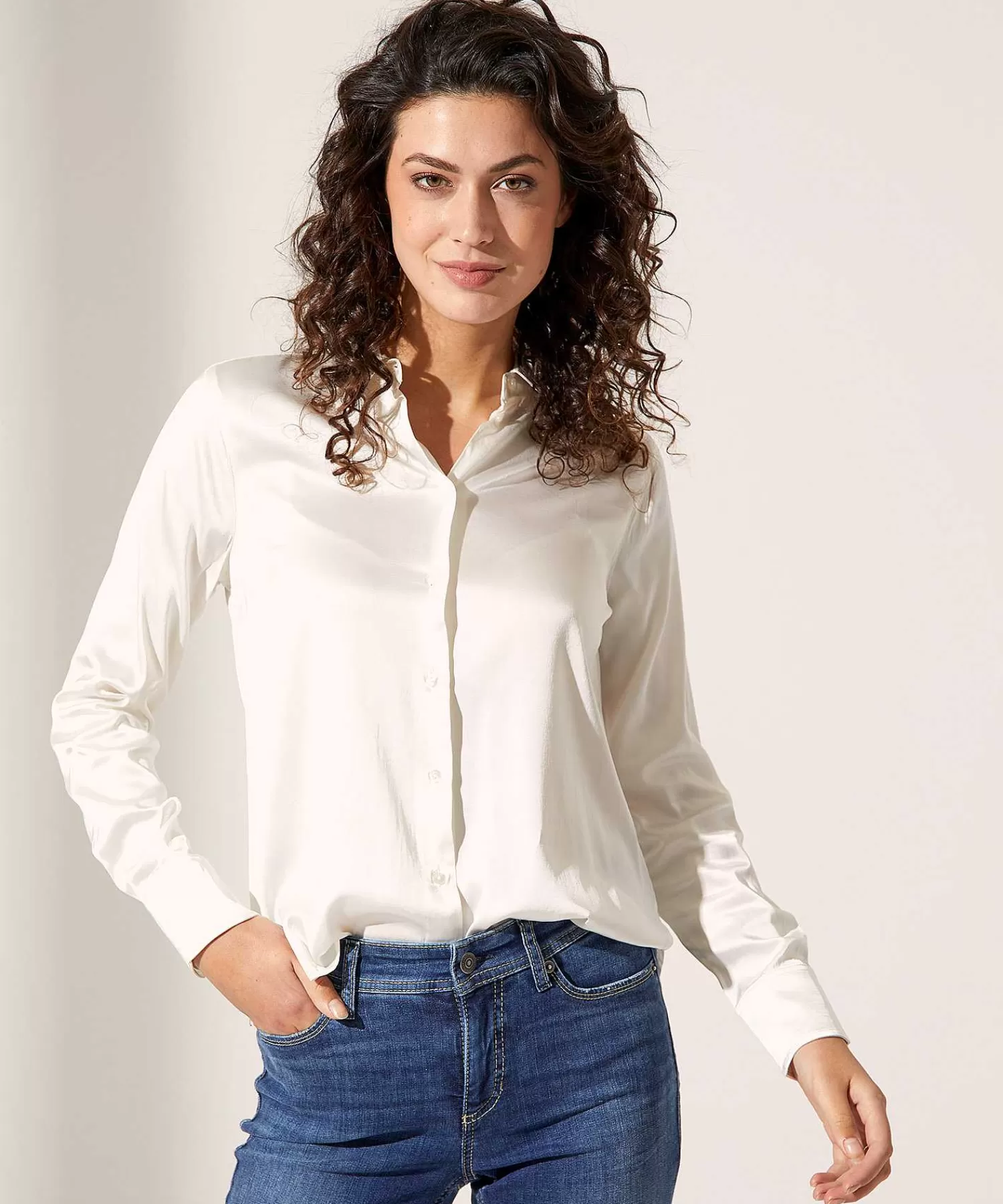GIULIA E TU Blusa Sedosa Cheap