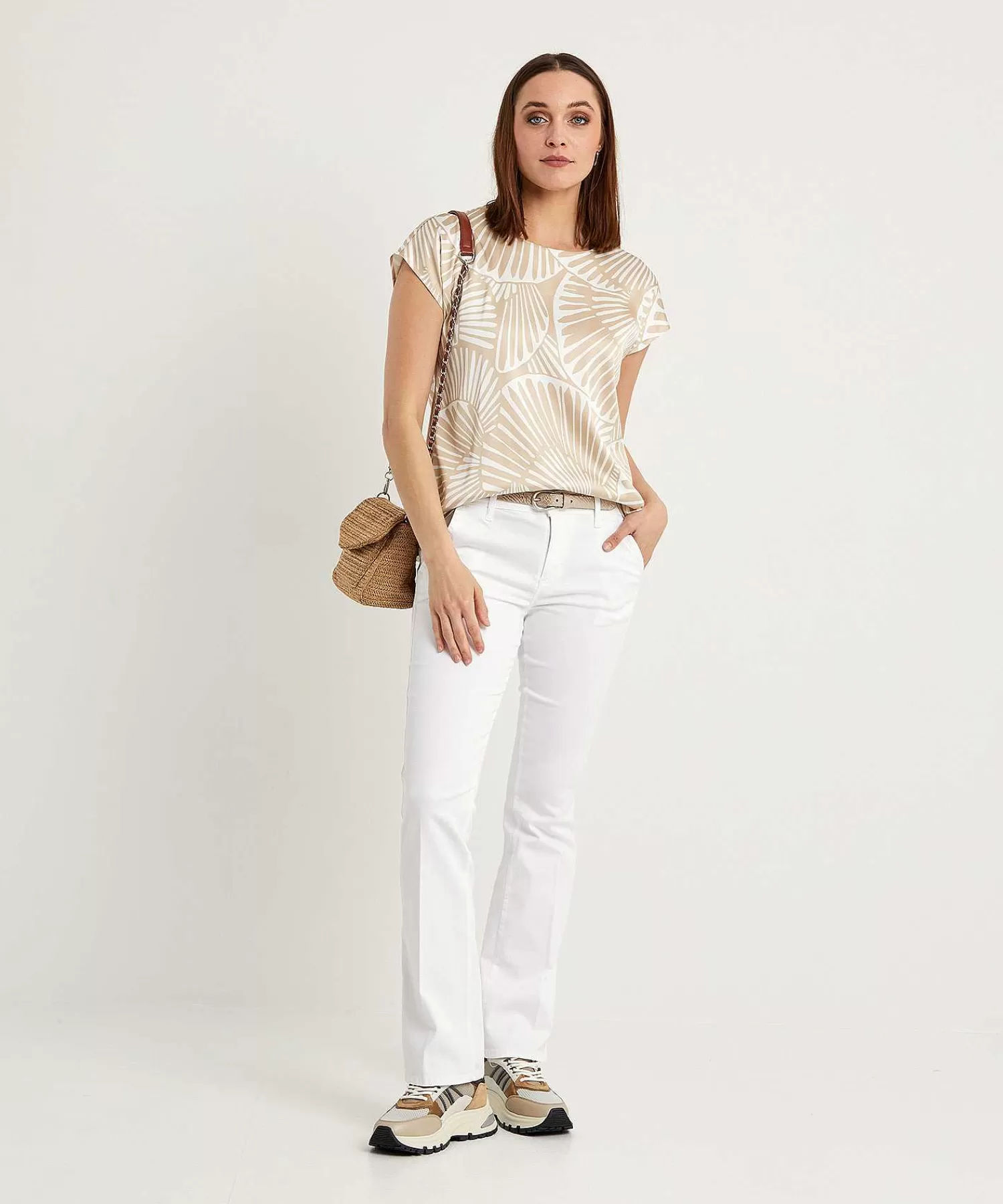 Louis and Mia Blusa Sedosa Bicolor New