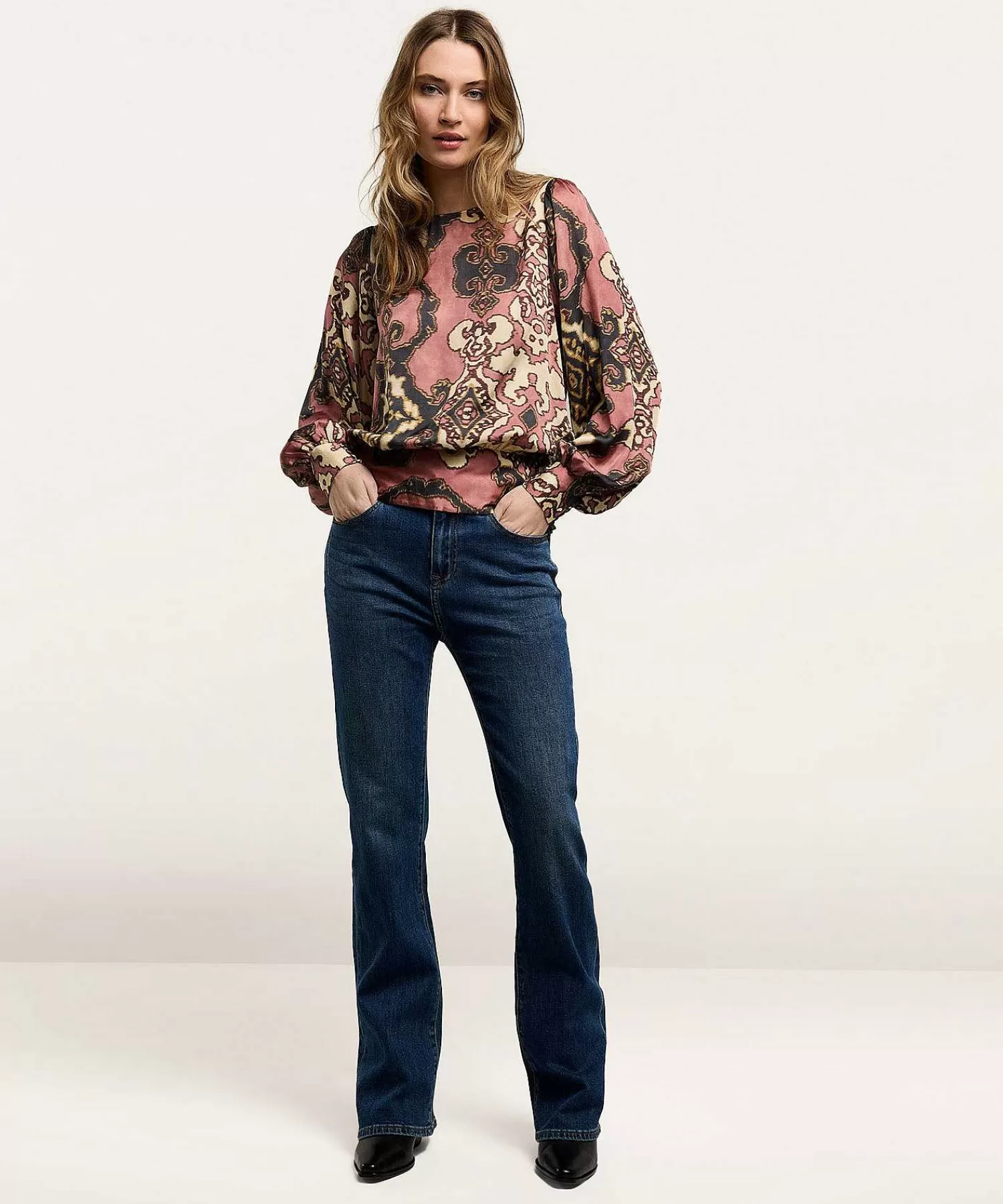 Summum Blusa Adorno Estampado Cheap