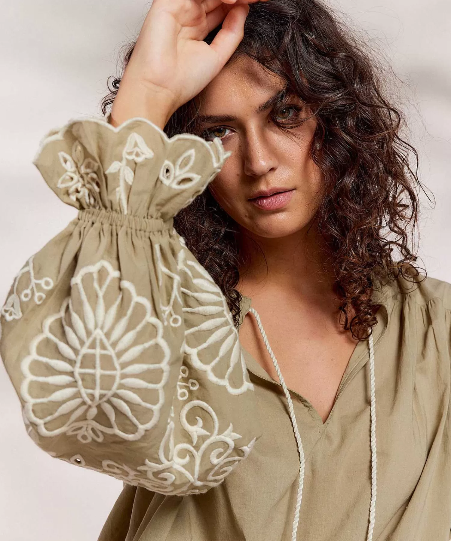 Summum Blusa Bordada Fashion