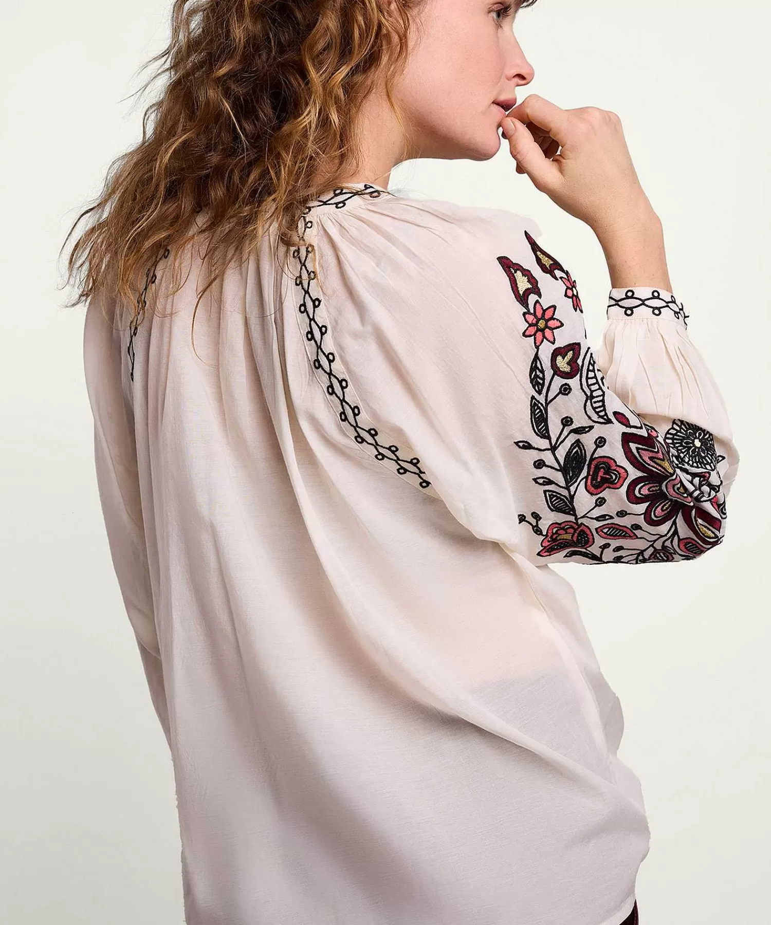 Summum Blusa Bordada Best Sale