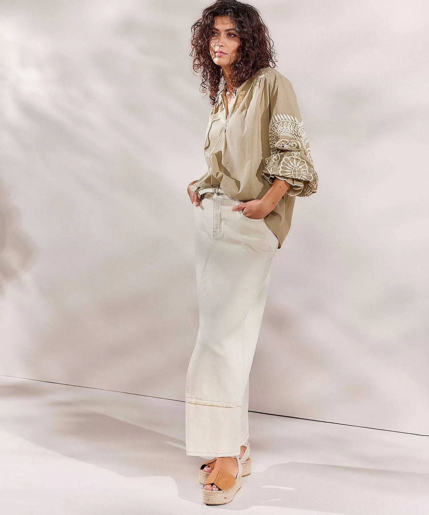 Summum Blusa Bordada Fashion
