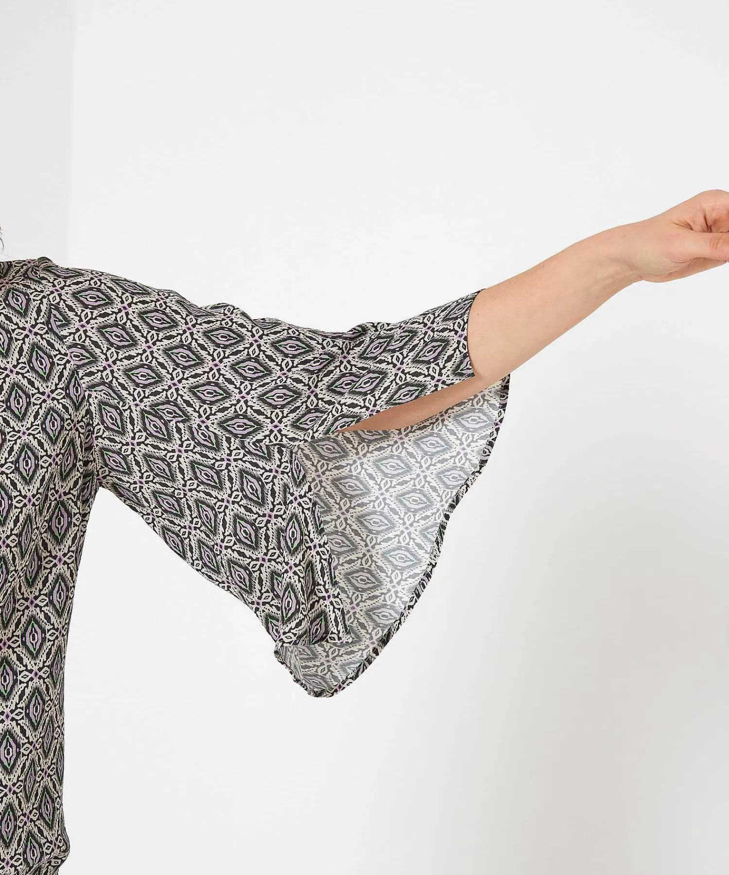 Summum Blusa Estampado Ikat Hot
