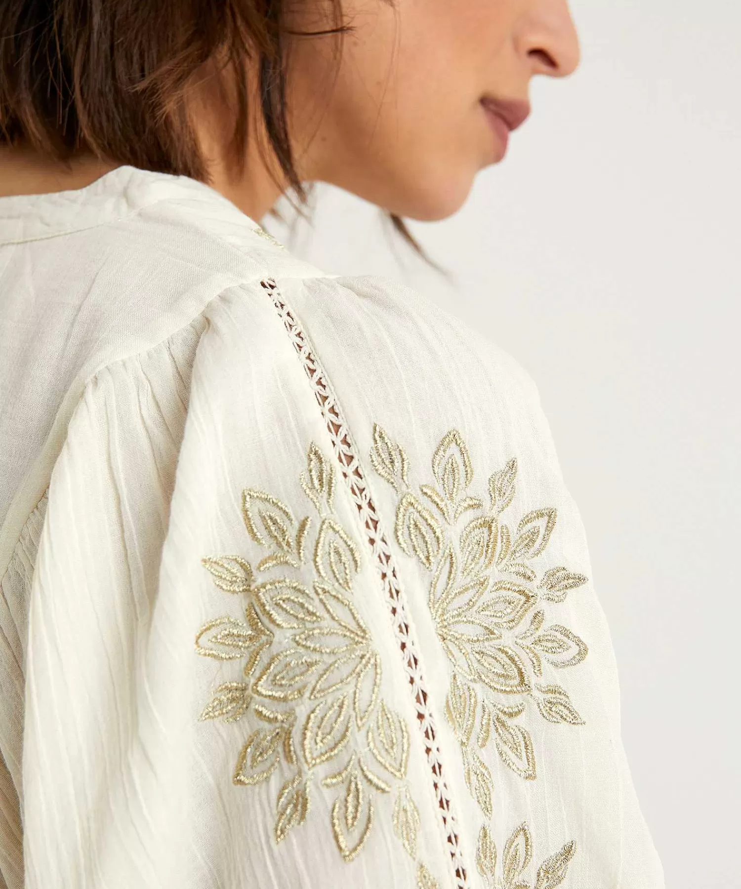Summum Blusa Lurex Bordado Store