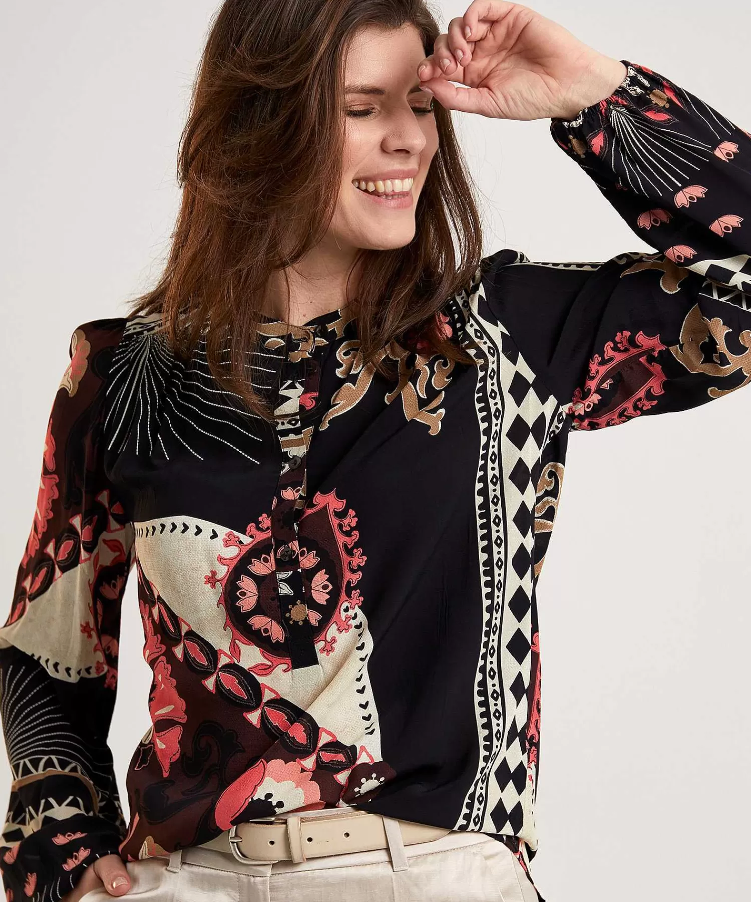 Summum Blusa Multiestampado Fashion