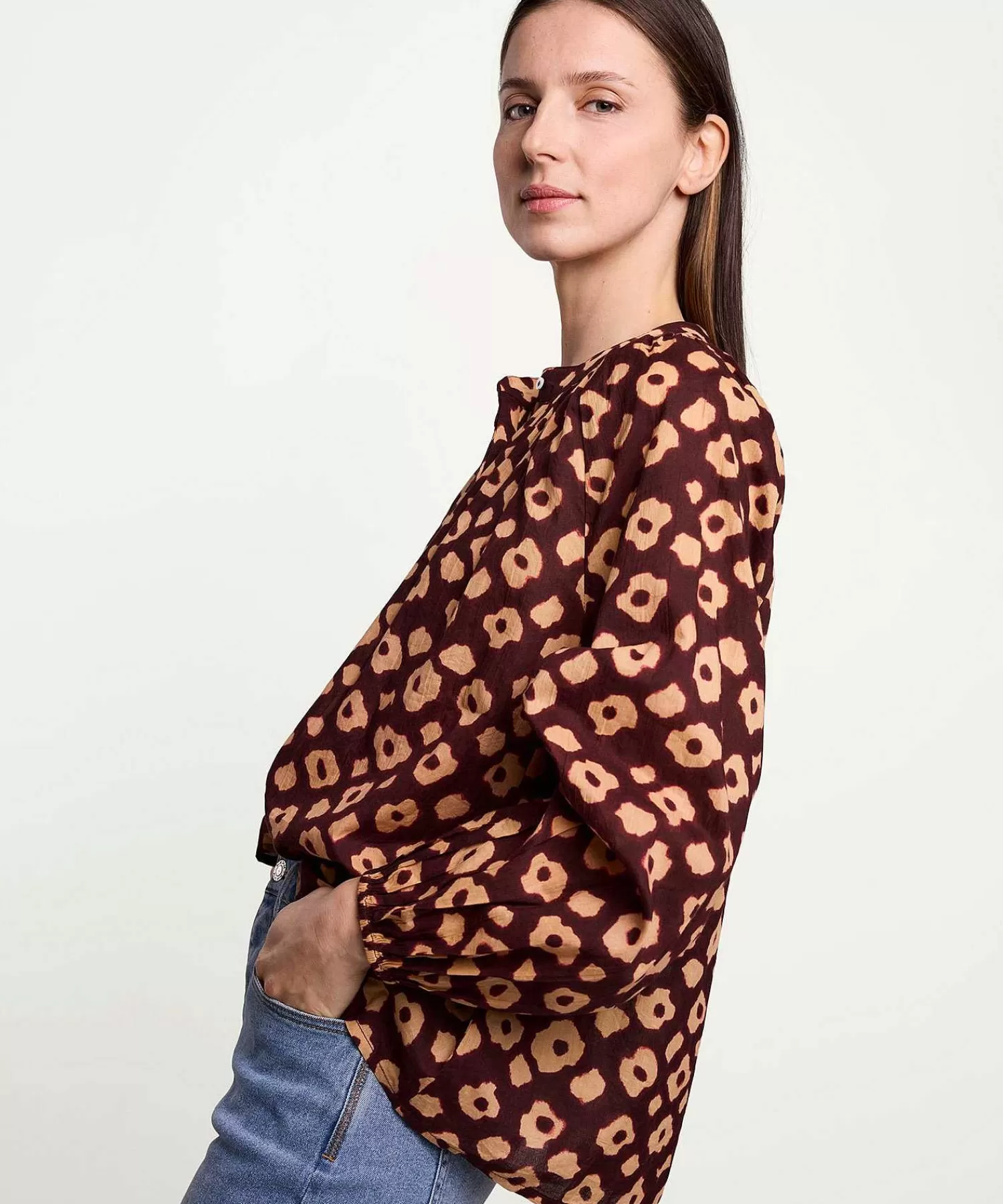 Summum Blusa Tie-Dye Flor Hot