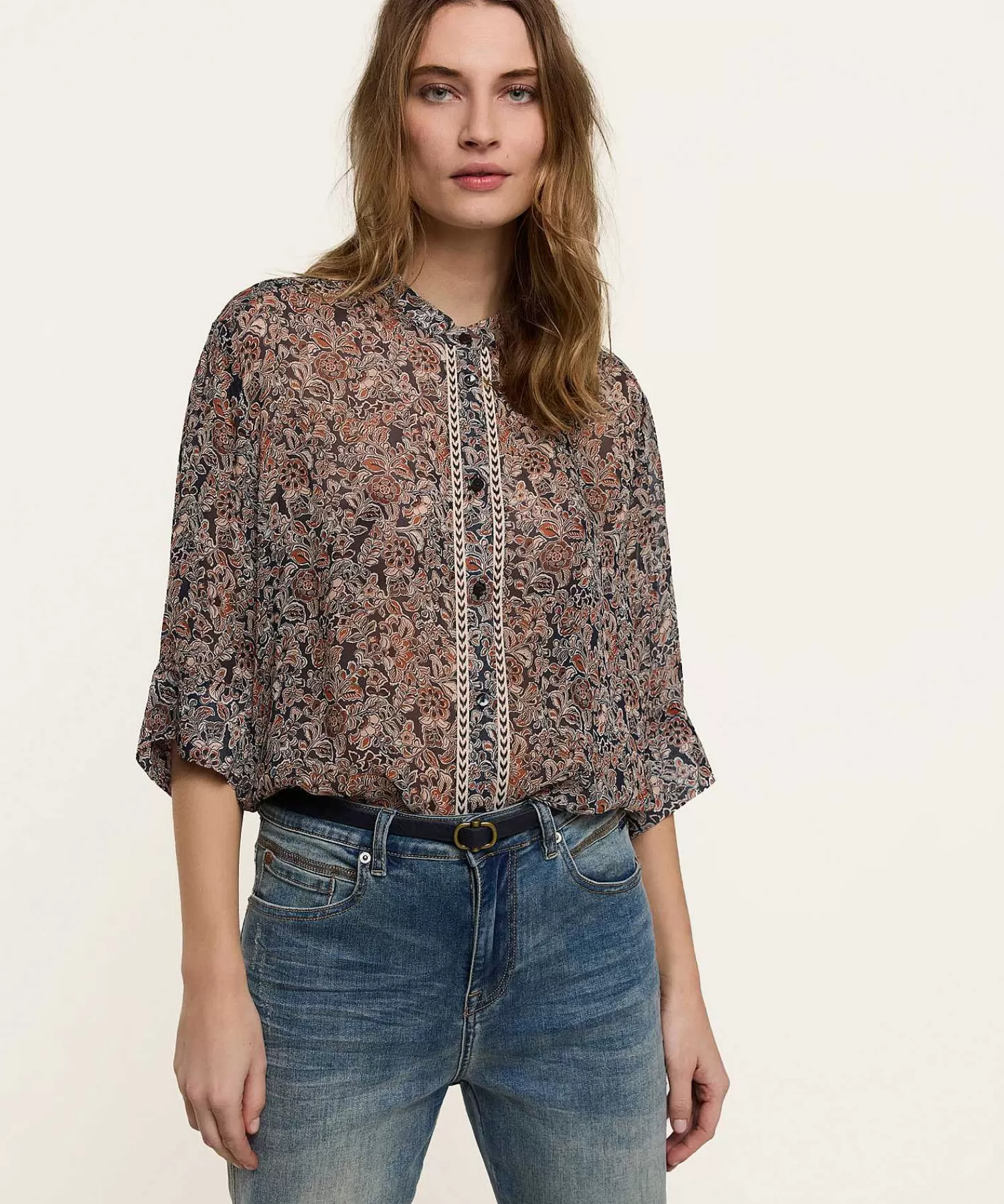 Summum Blusa Toda Flor Flash Sale