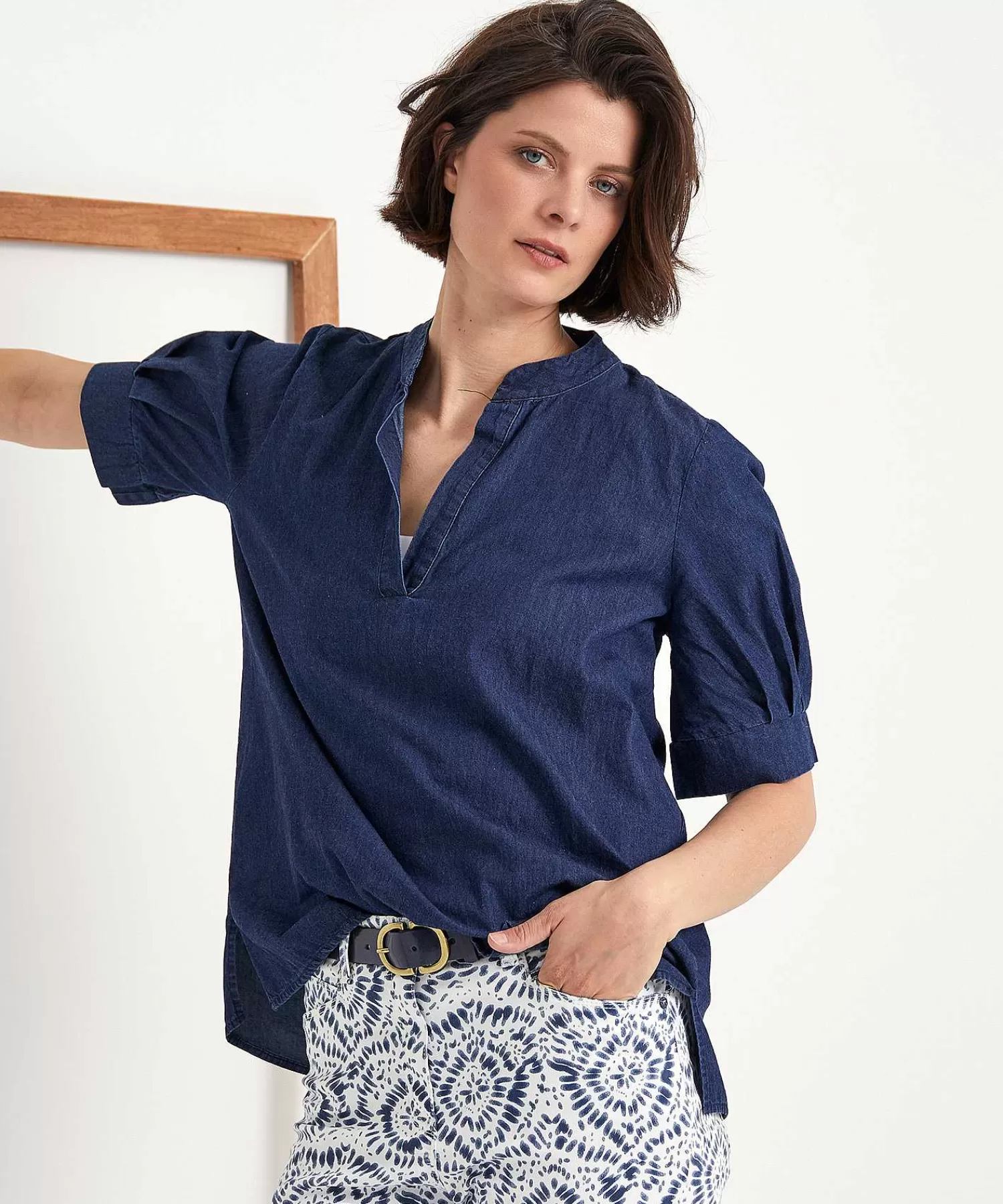 KYRA Blusa Vaquera Sanne Fashion