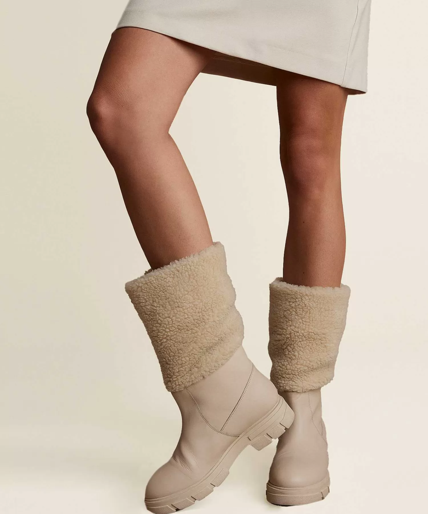 Summum Botas Sin Cordones De Cuero Con Osito Best
