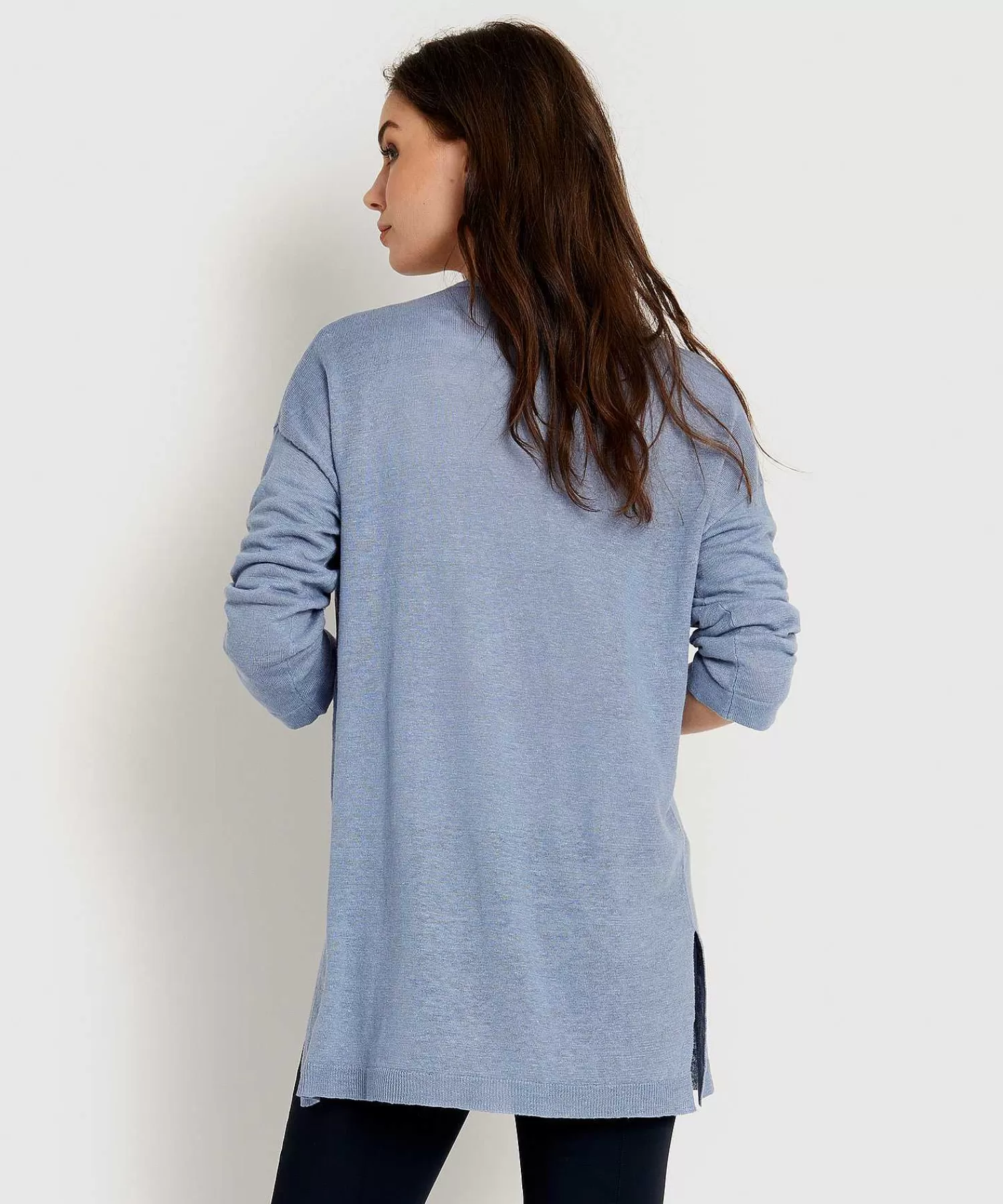 Emotions Boton De Cardigan De Lino Online