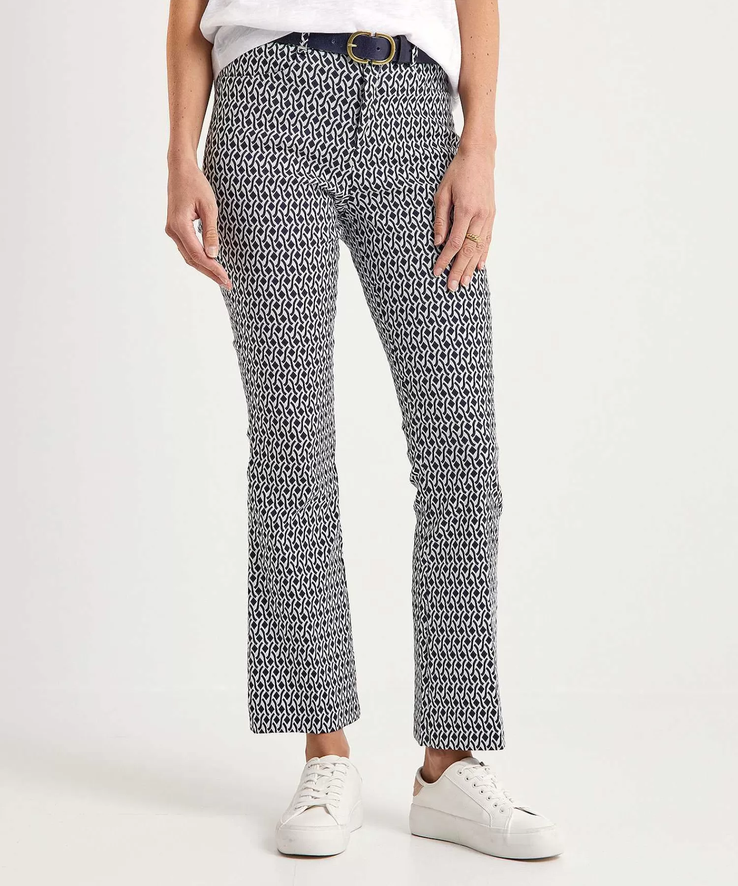 Brax Kick Flare Pantalon Jacquard Shakira Shop