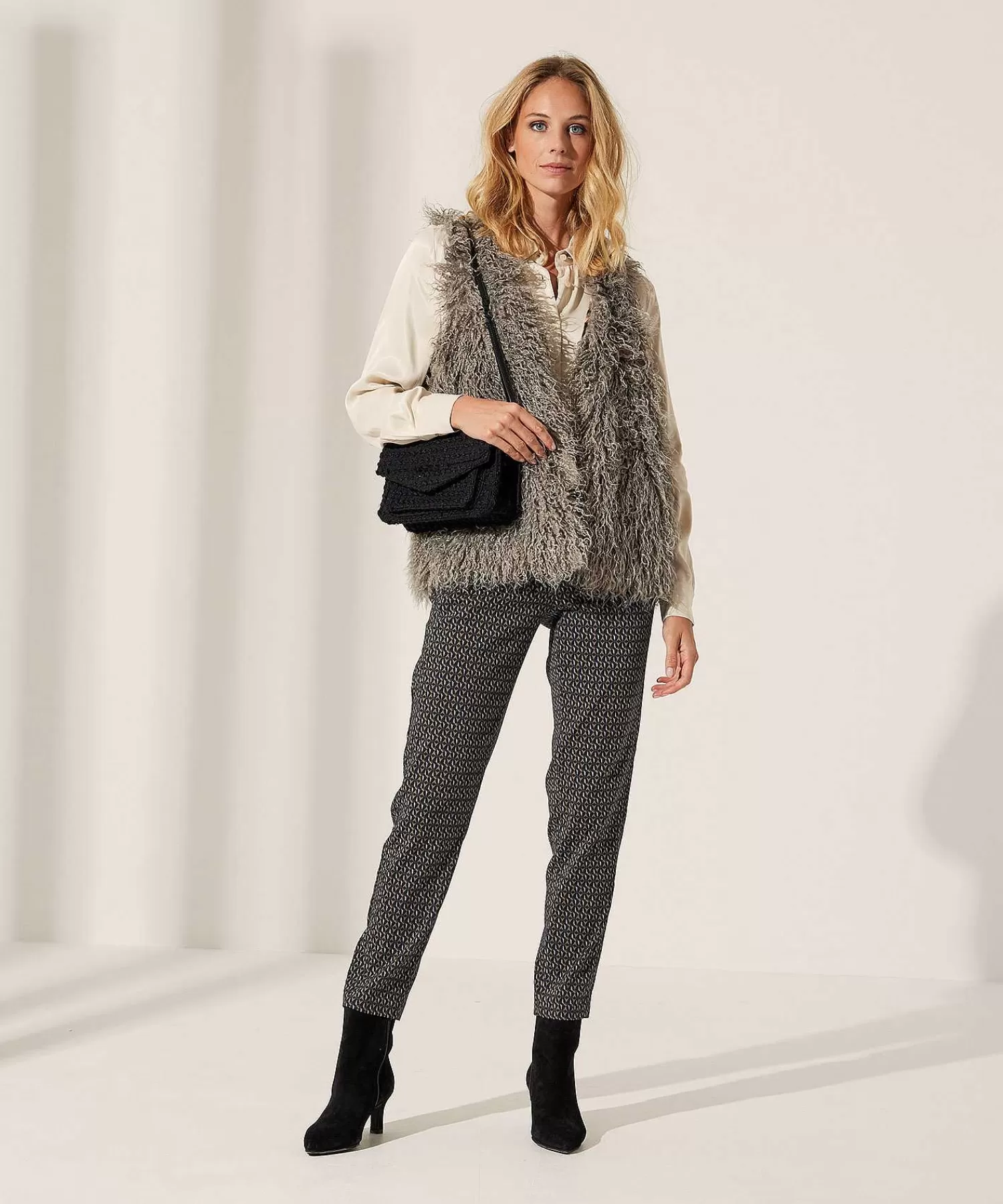 Brax Pantalon Graphic Con Cremalleras Maron S Store