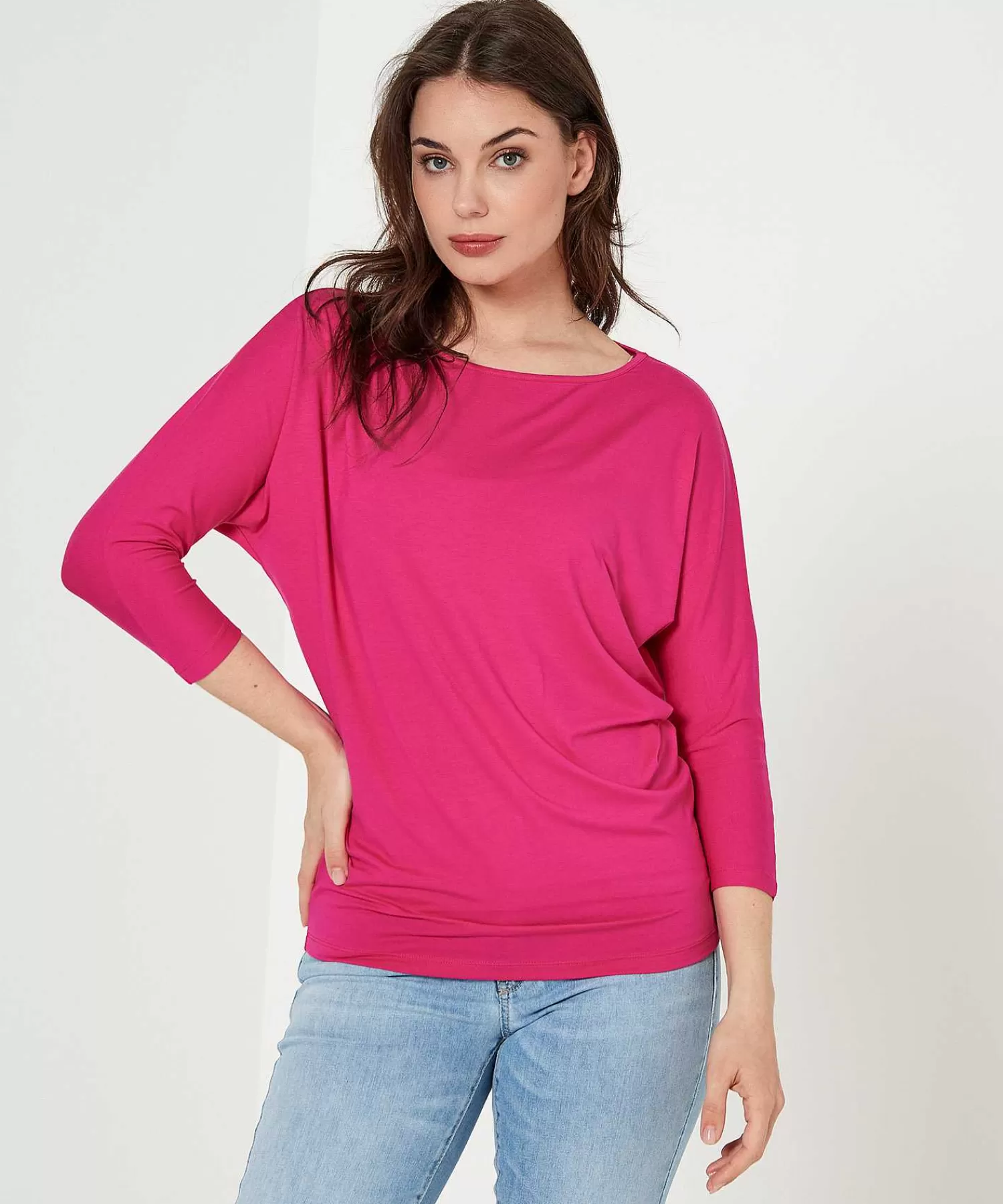 * Camisa Essentials Manga Murcielago Best Sale
