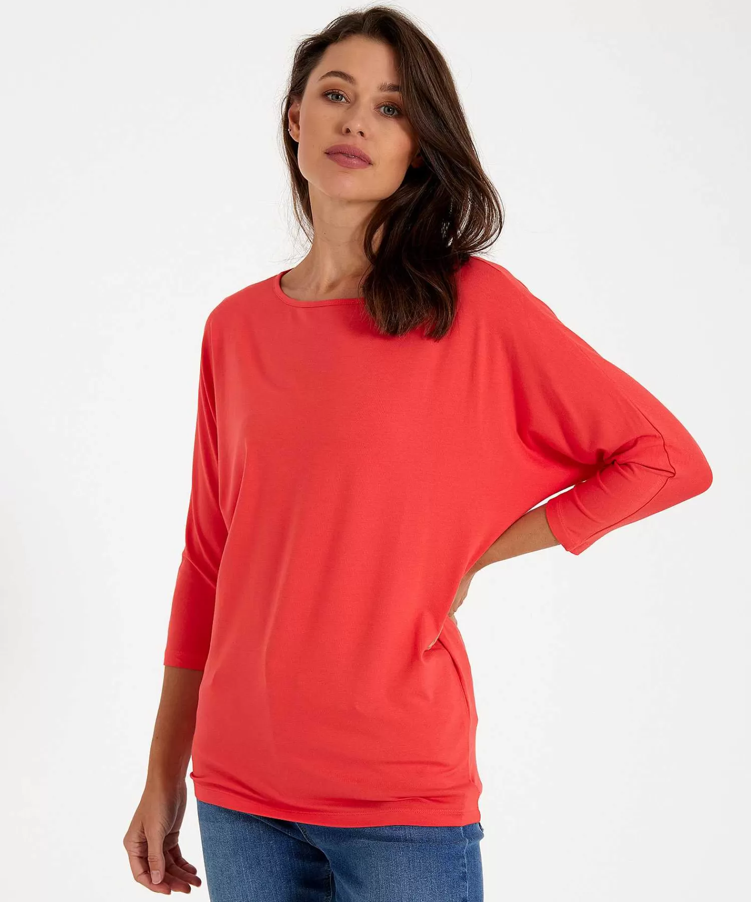 * Camisa Essentials Manga Murcielago Cheap