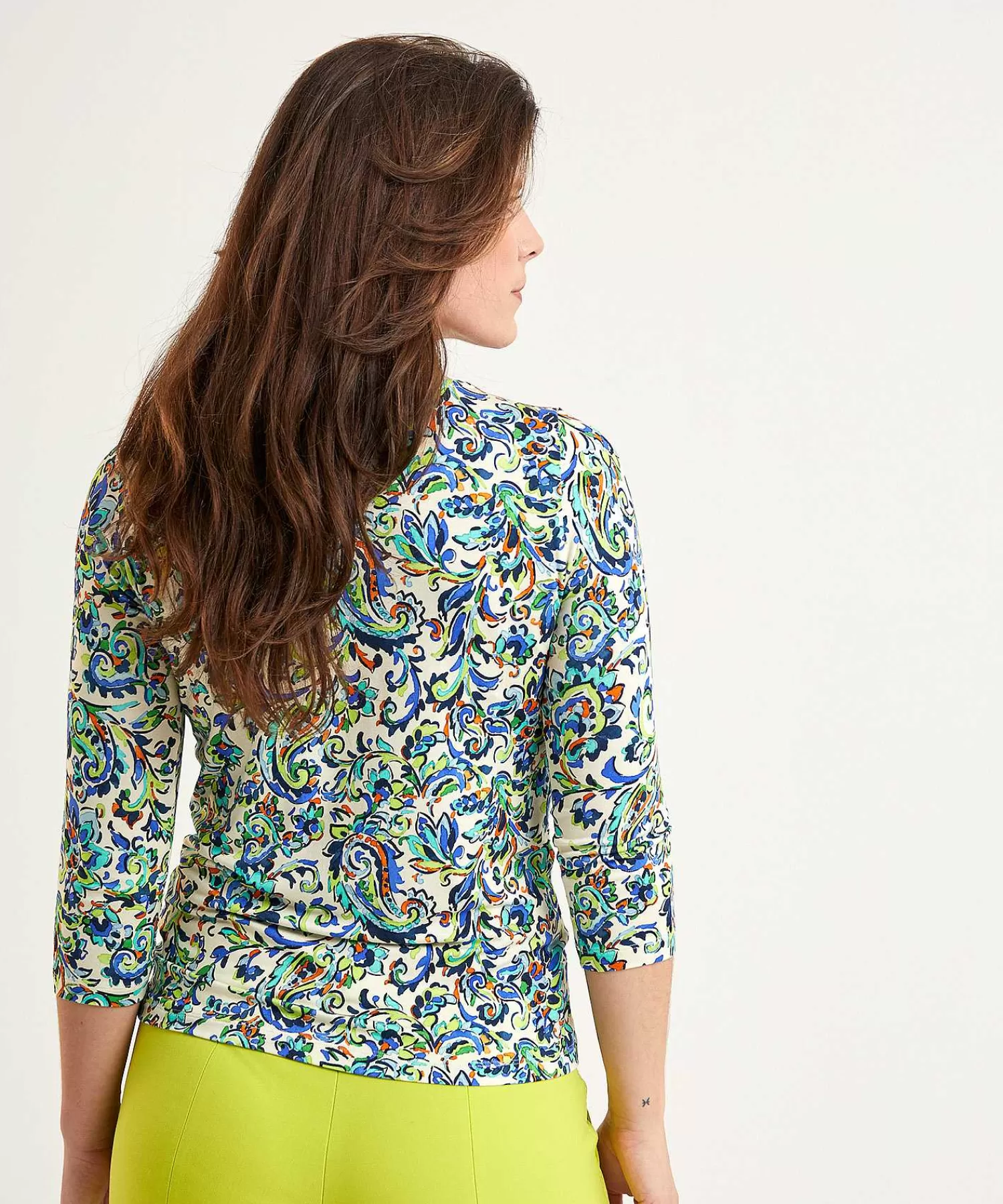 * Camisa Flor Paisley Outlet