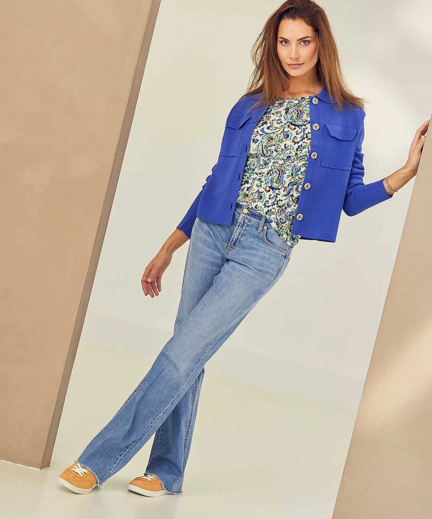 * Camisa Flor Paisley Outlet