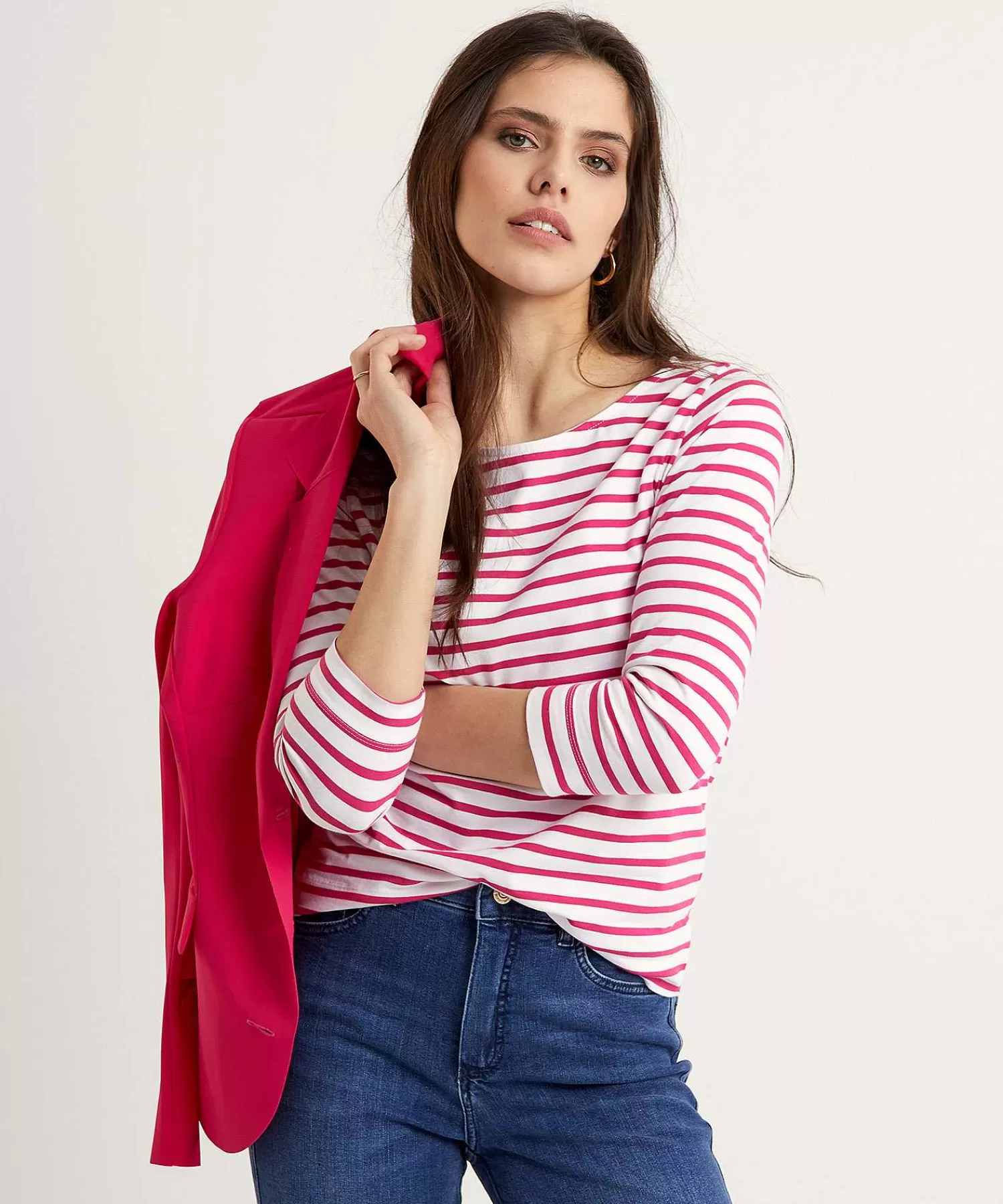 * Camisa Rayas Bretonas Cheap
