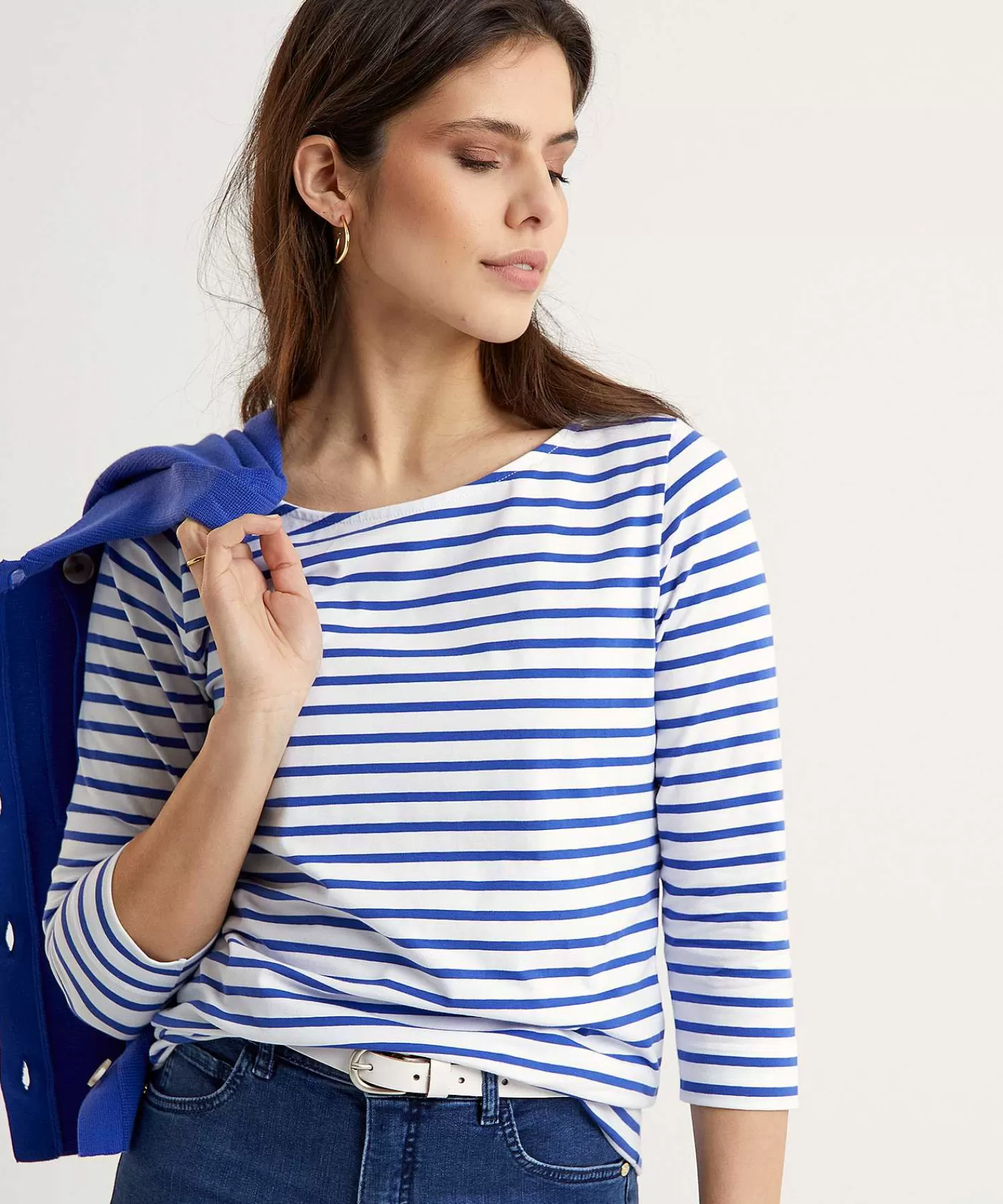 * Camisa Rayas Bretonas Online