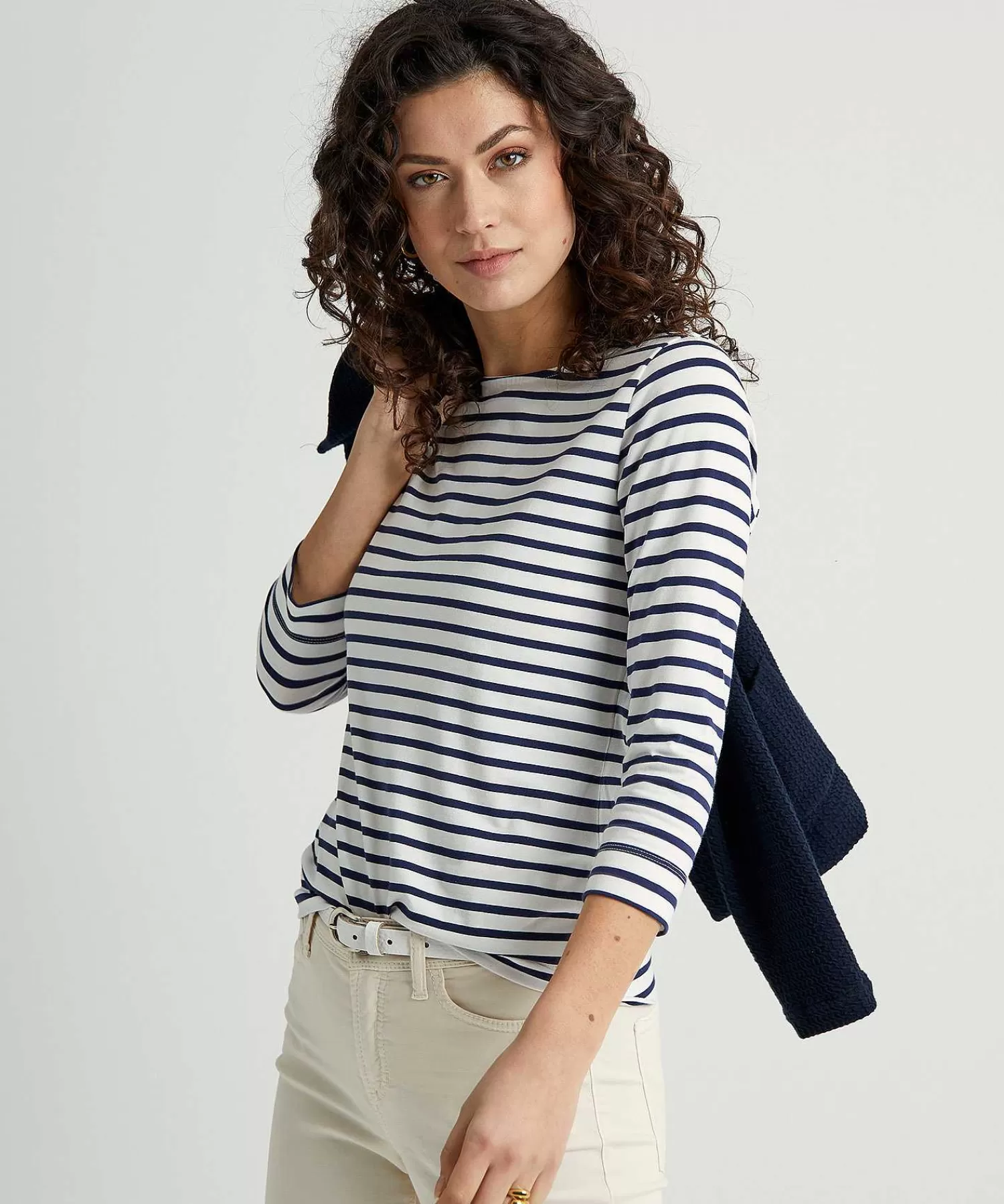 * Camisa Rayas Bretonas Fashion