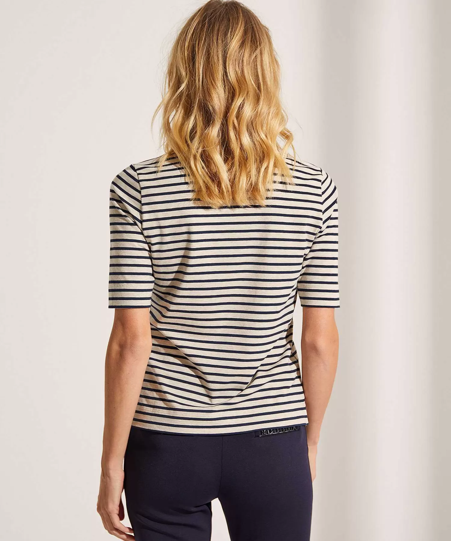 * Camisa Tulip Manga Corta Rayas Bretonas Sale