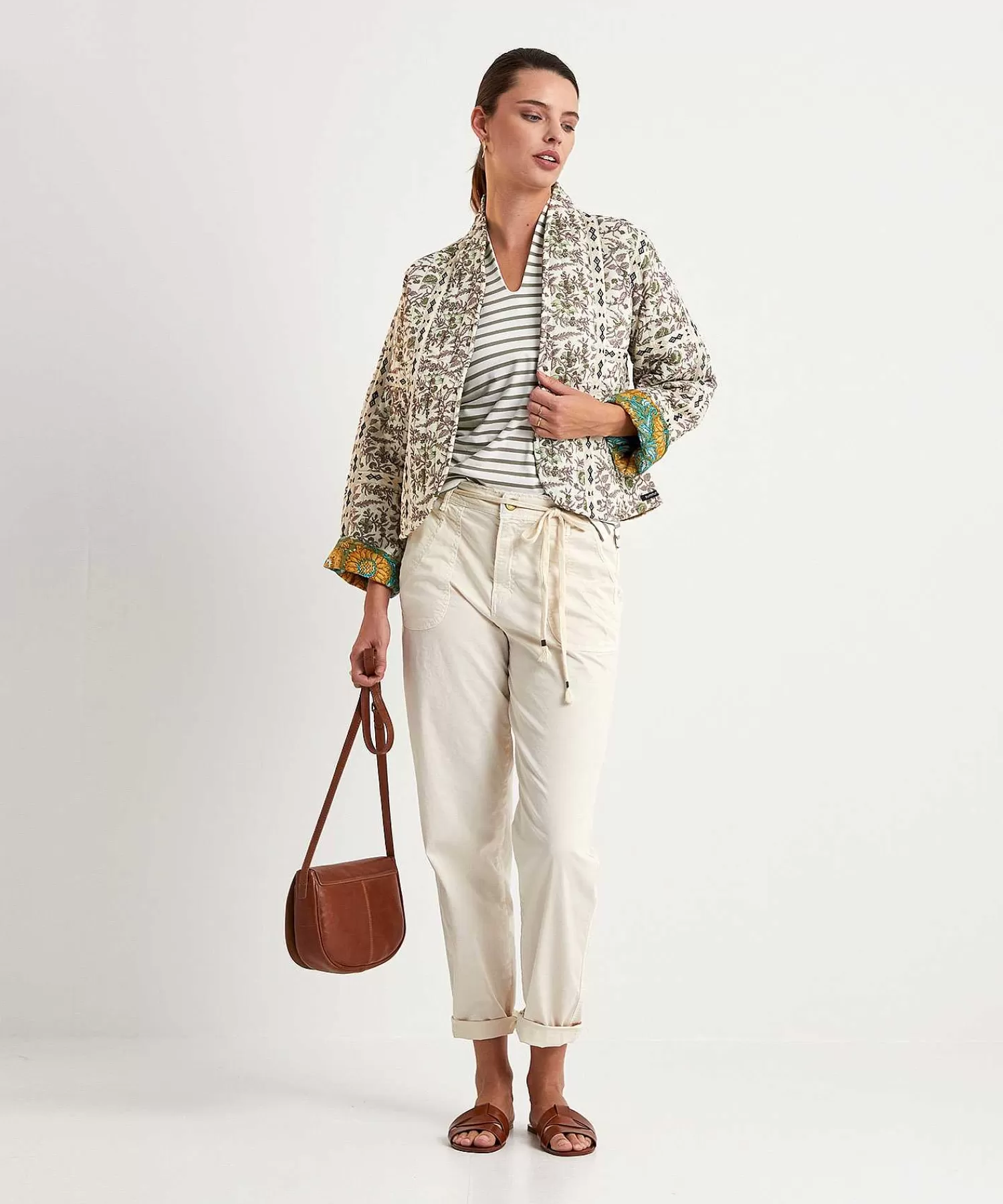 * Camisa Tulip Manga Corta Rayas Bretonas Store