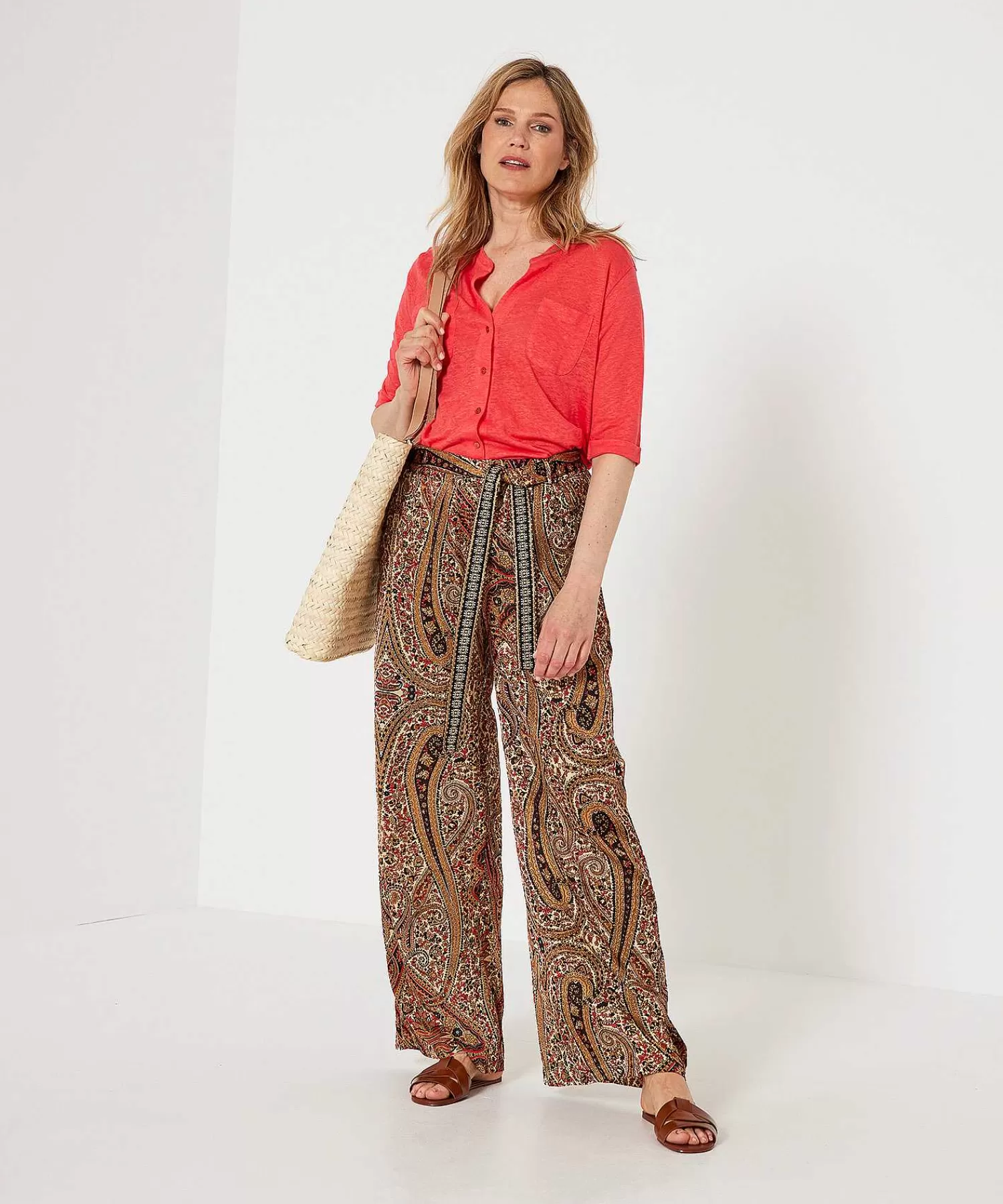 GIULIA E TU Camisa Blusa De Lino Shop
