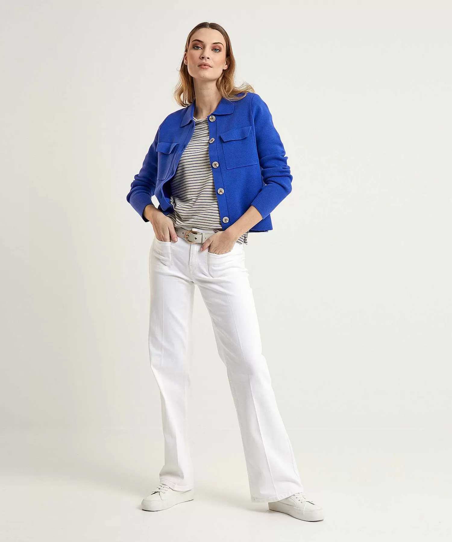 By-Bar Camisa Con Raya Neva De New