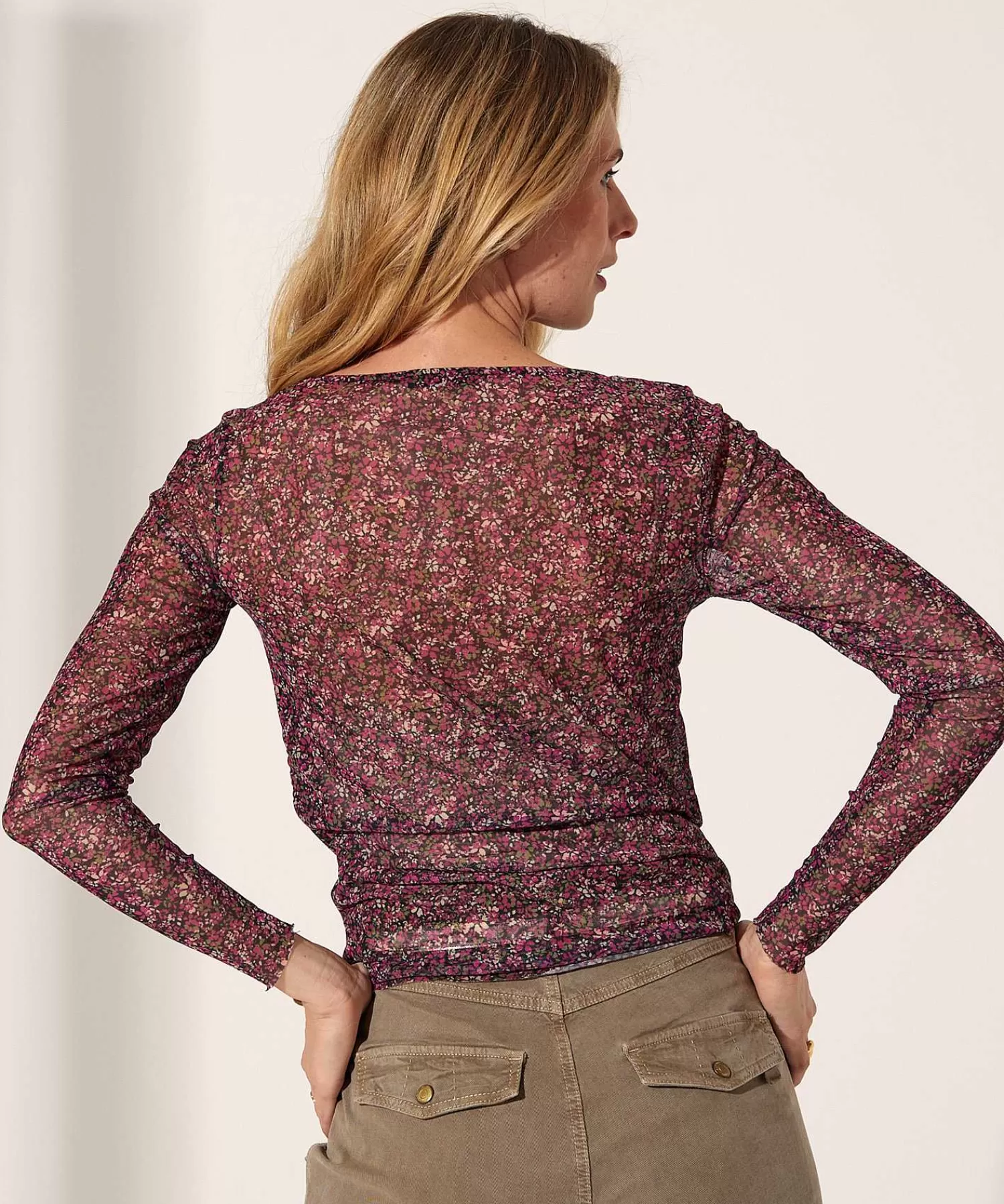 GIULIA E TU Camisa De Malla Millefleurs Fashion