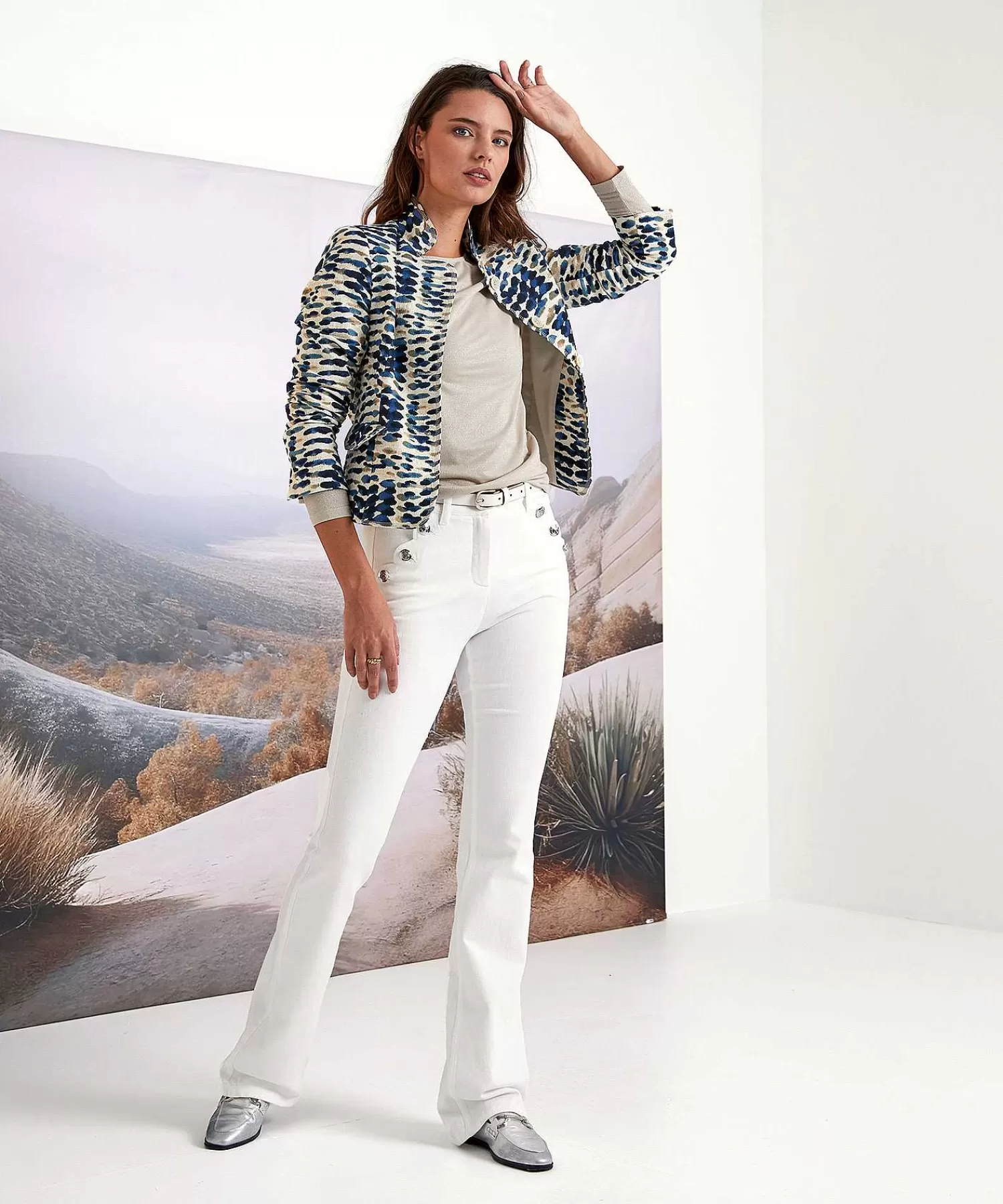 OUI Camisa Lurex Fashion