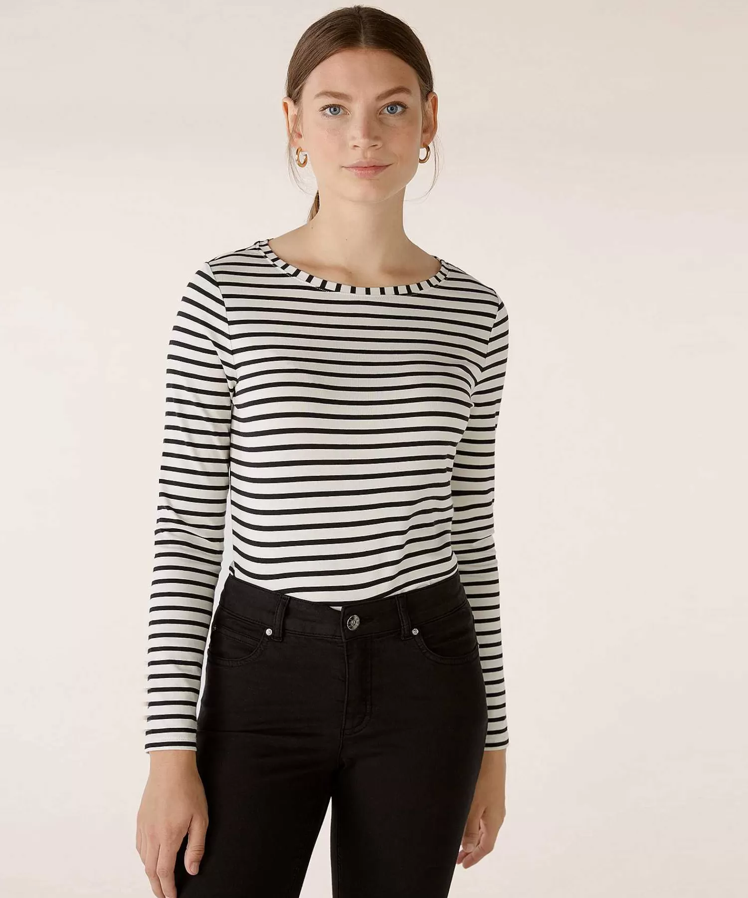 OUI Camisa Rayas Manga Larga New